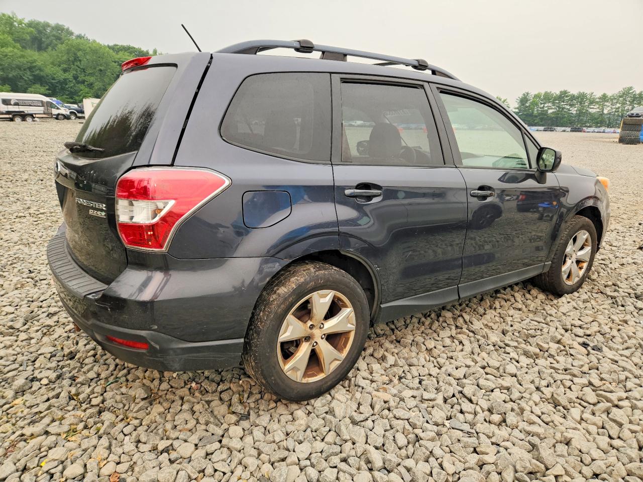 2014 Subaru Forester 2.5i Premium Серый vin: JF2SJAECXEH441160