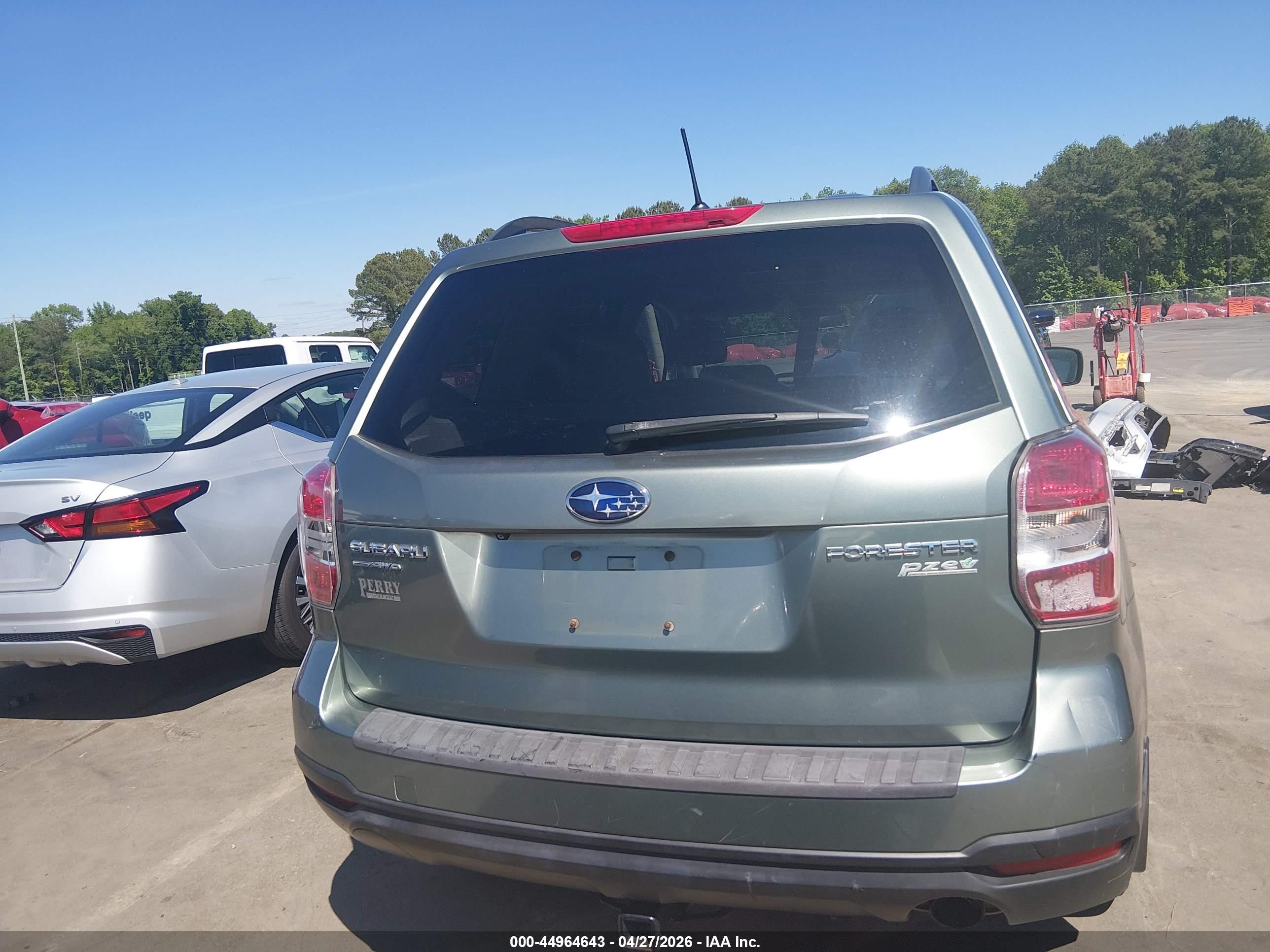 2014 Subaru Forester 2.5i Premium Green vin: JF2SJAECXEH449579