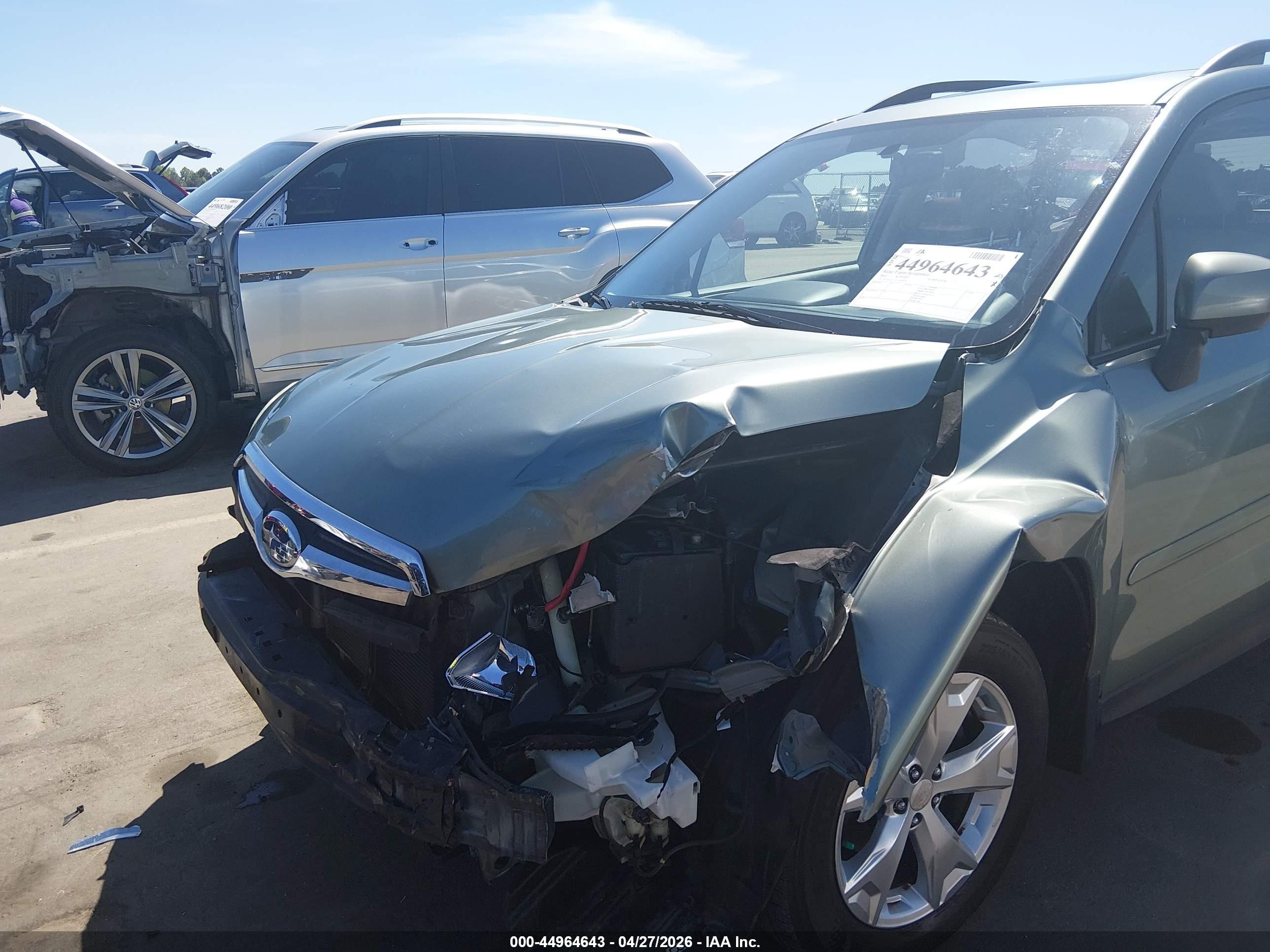 2014 Subaru Forester 2.5i Premium Green vin: JF2SJAECXEH449579
