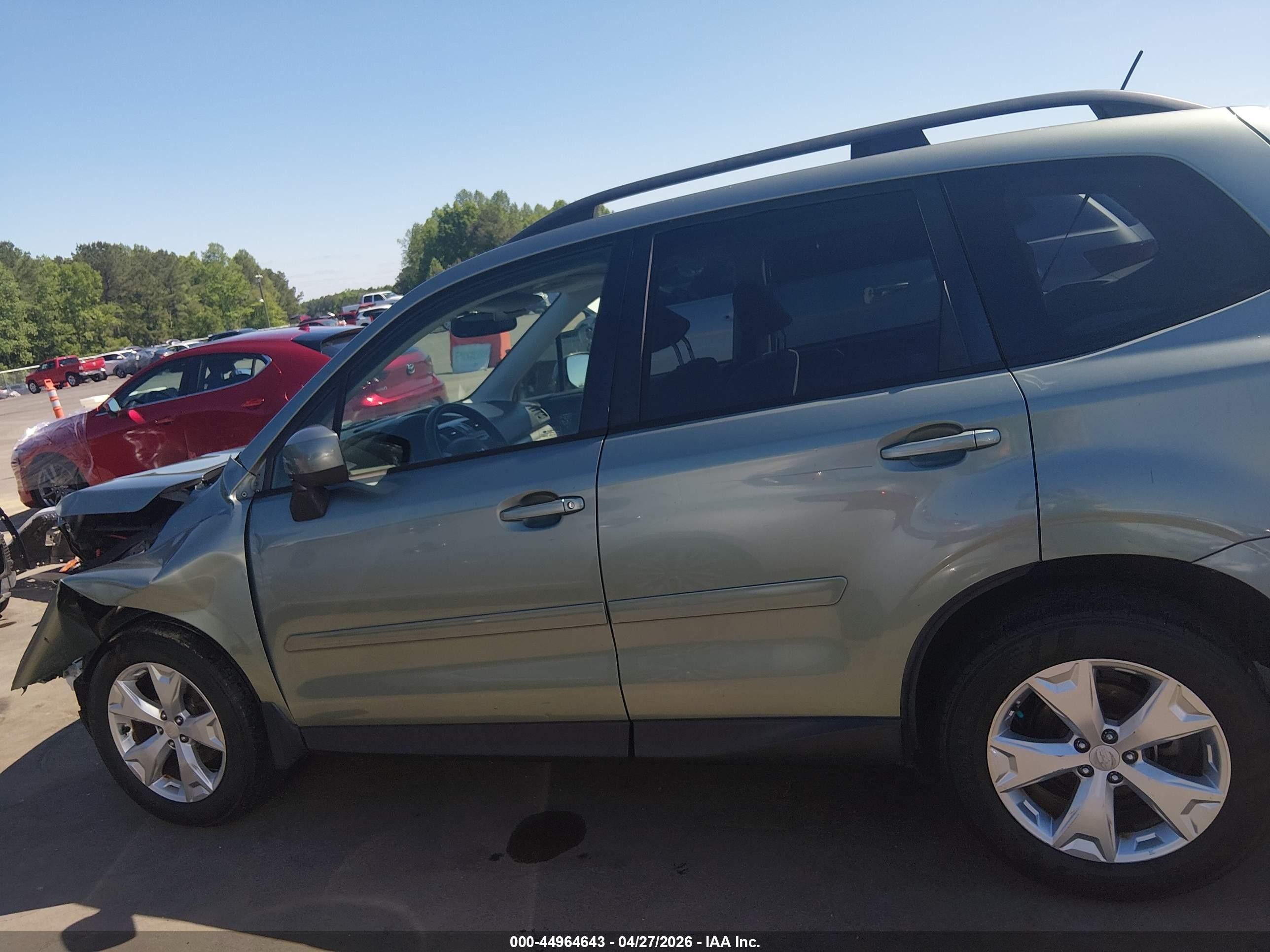 2014 Subaru Forester 2.5i Premium Green vin: JF2SJAECXEH449579
