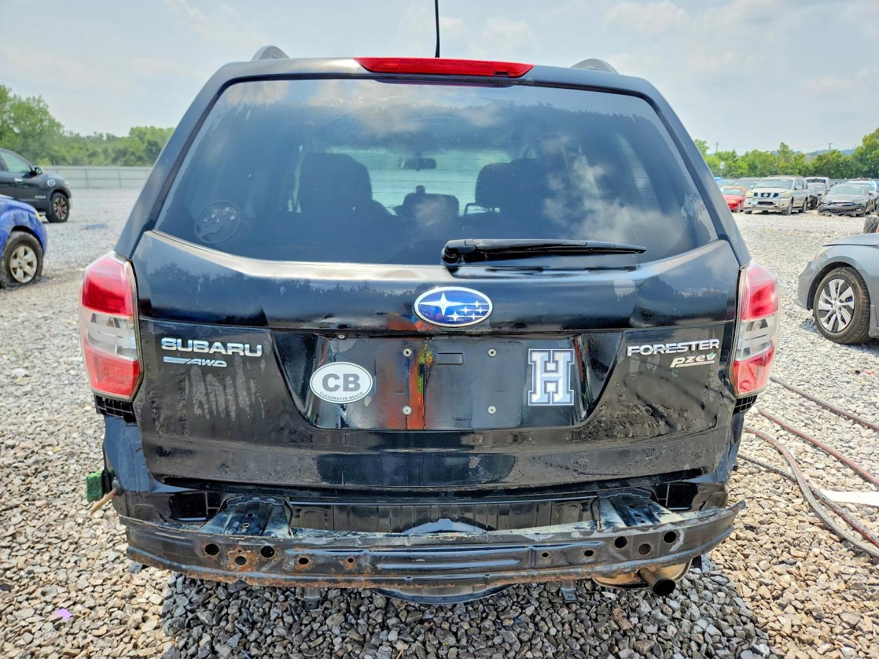 2014 Subaru Forester 2.5i Premium Black vin: JF2SJAECXEH461019
