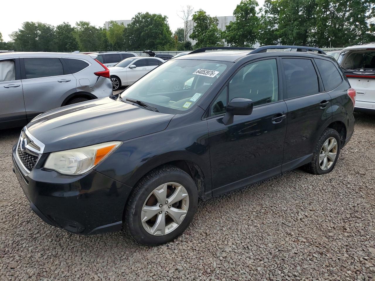 2014 Subaru Forester 2.5i Premium Black vin: JF2SJAECXEH474899