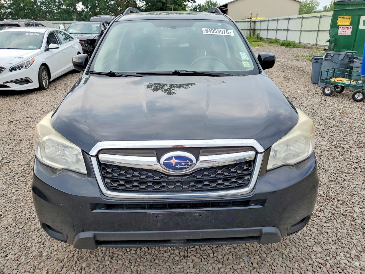 2014 Subaru Forester 2.5i Premium Black vin: JF2SJAECXEH474899