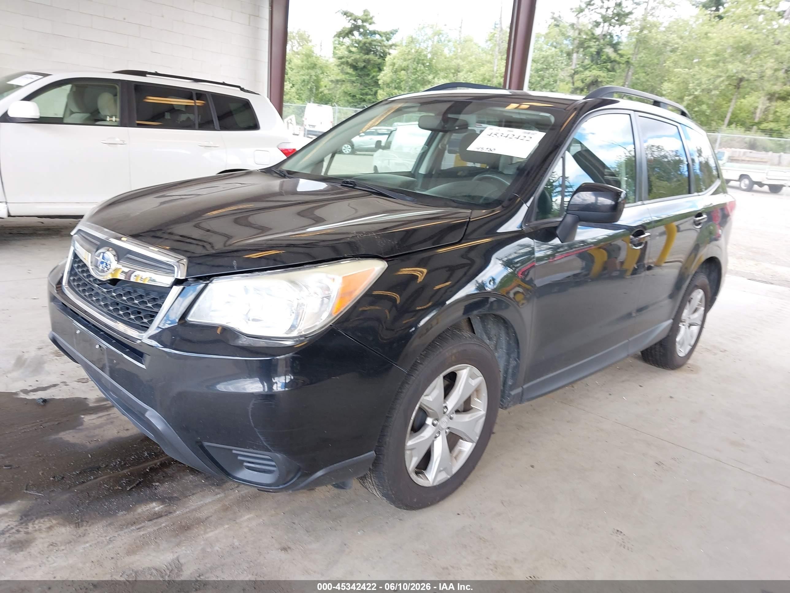 2014 Subaru Forester 2.5i Premium Black vin: JF2SJAECXEH481738