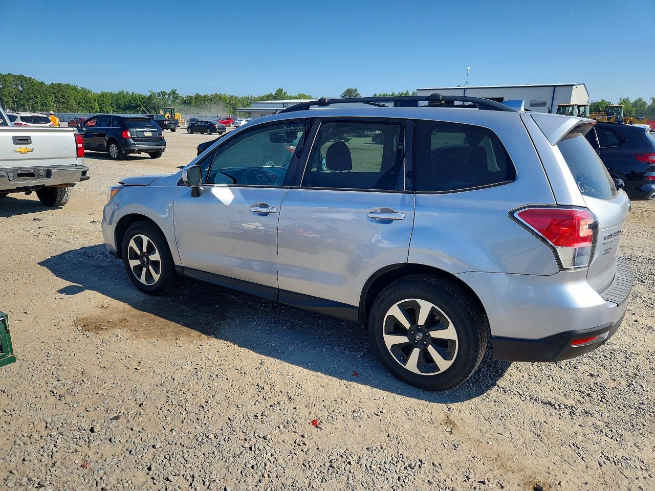 2018 Subaru Forester 2.5i Premium Silver vin: JF2SJAECXJH470975