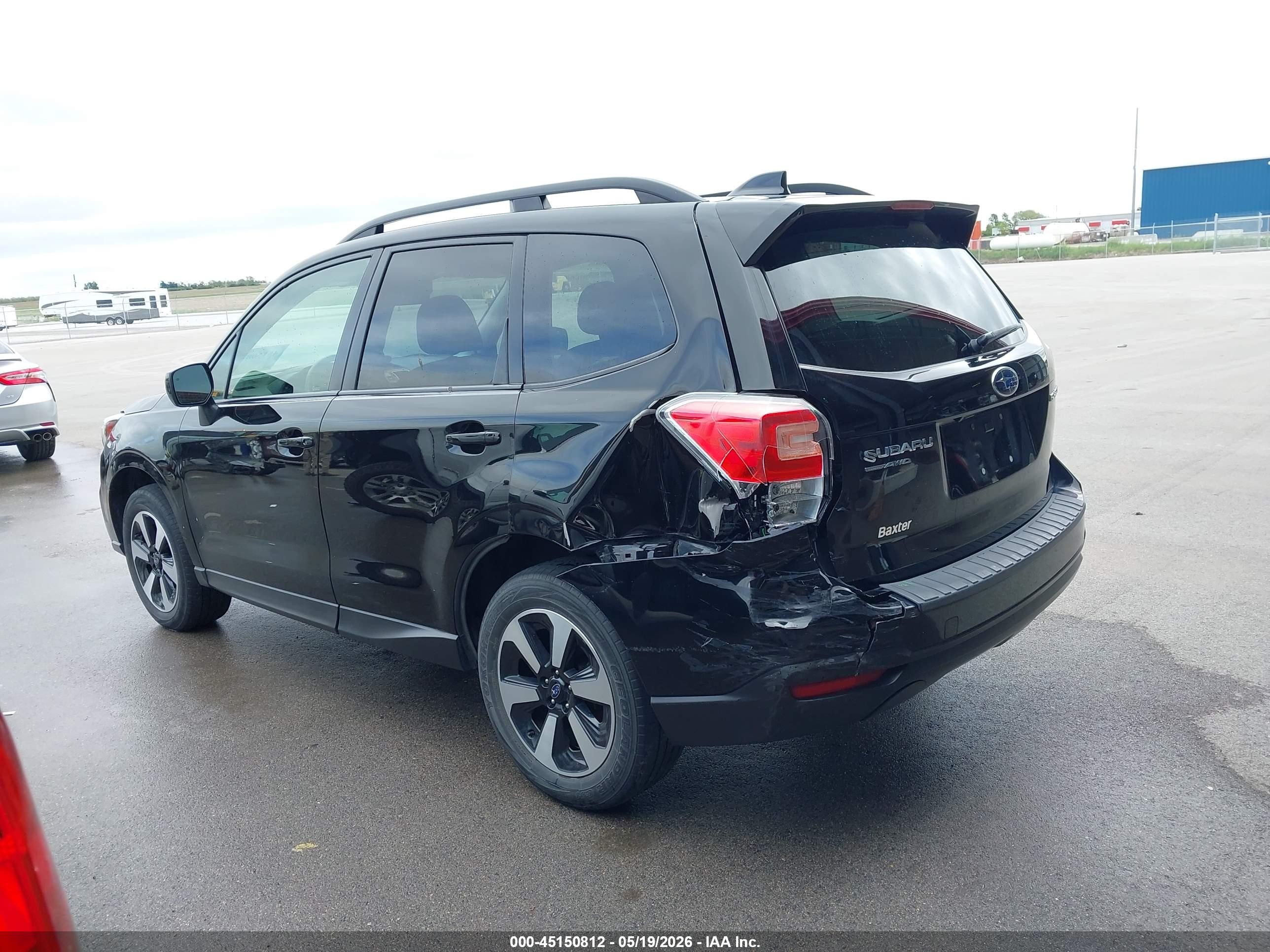 2018 Subaru Forester 2.5i Premium Черный vin: JF2SJAECXJH569912