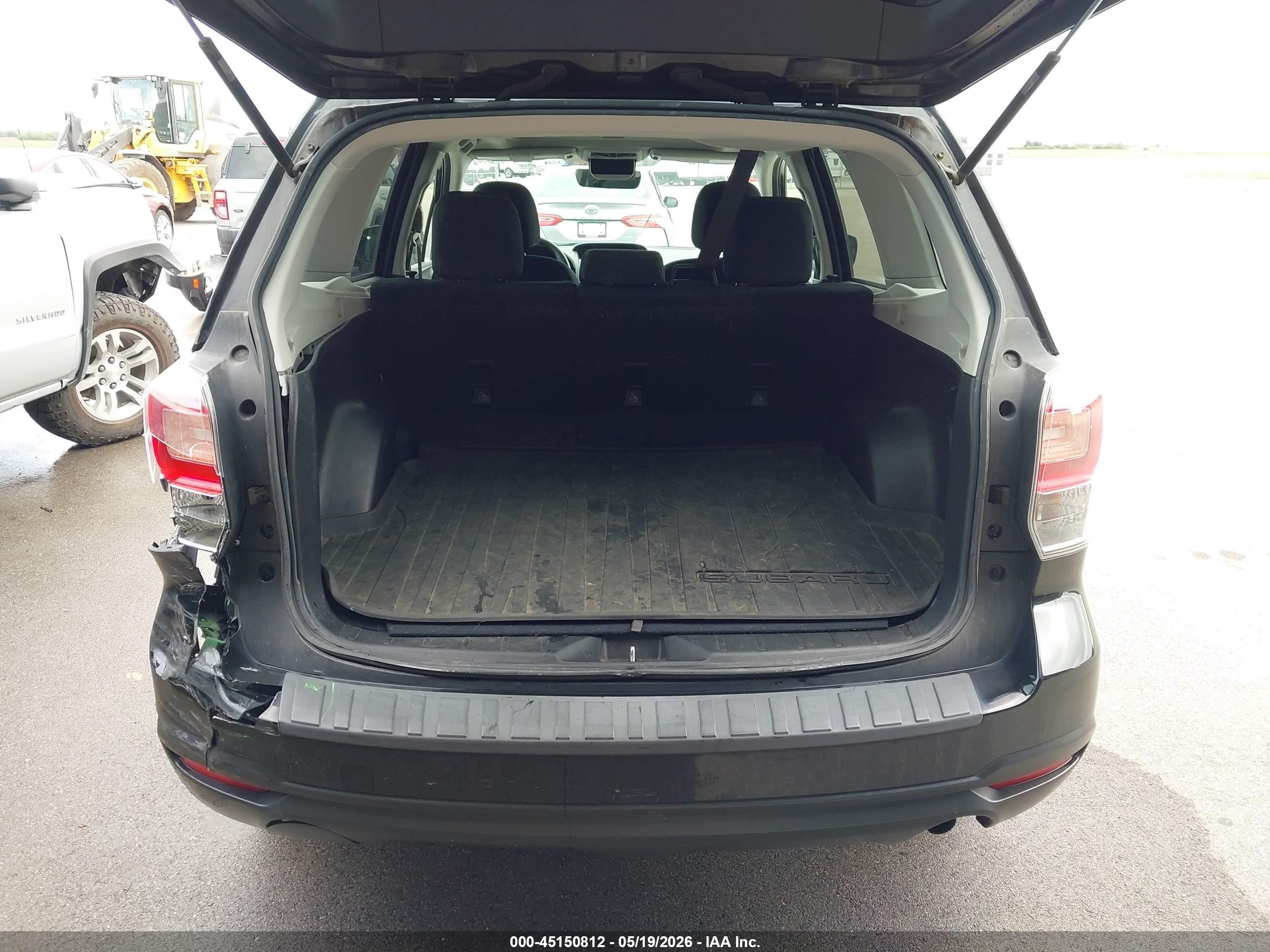 2018 Subaru Forester 2.5i Premium Черный vin: JF2SJAECXJH569912