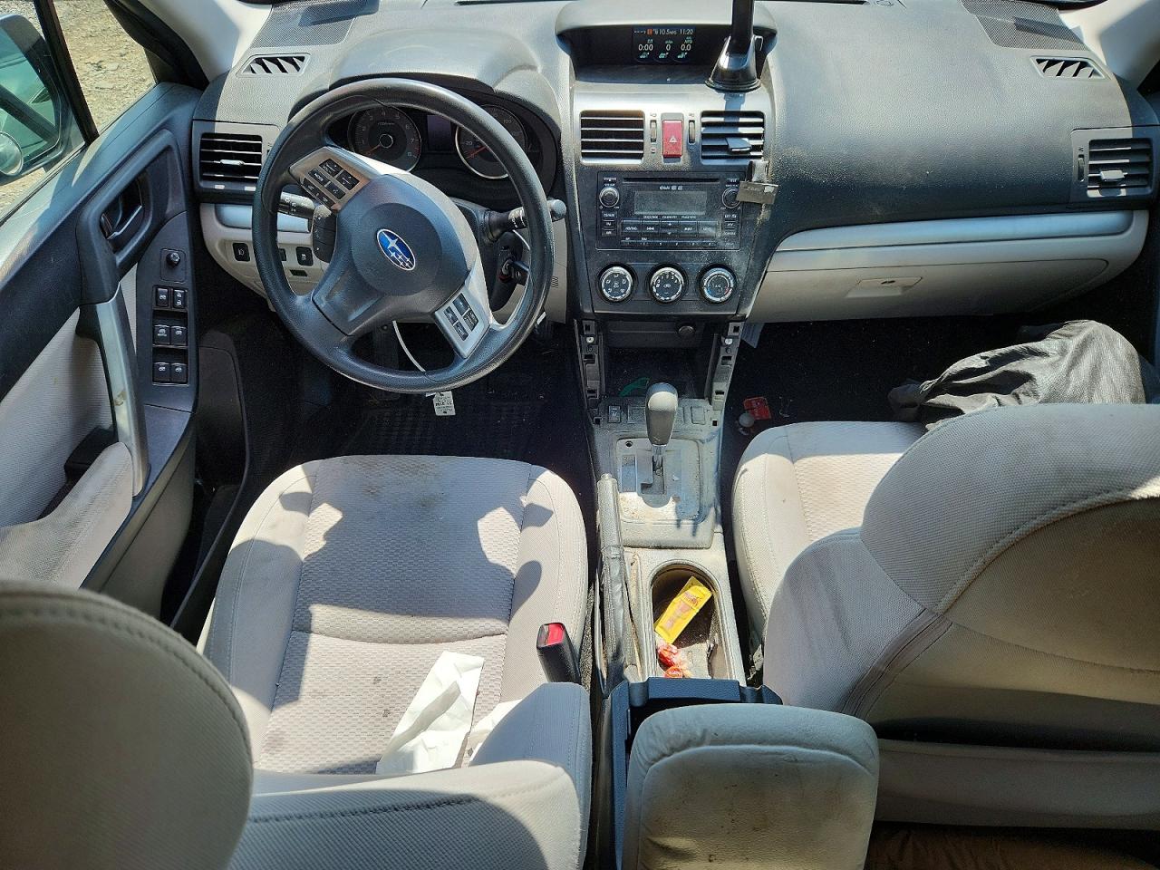 2015 Subaru Forester 2.5i Premium Gray vin: JF2SJAFC0FH423430