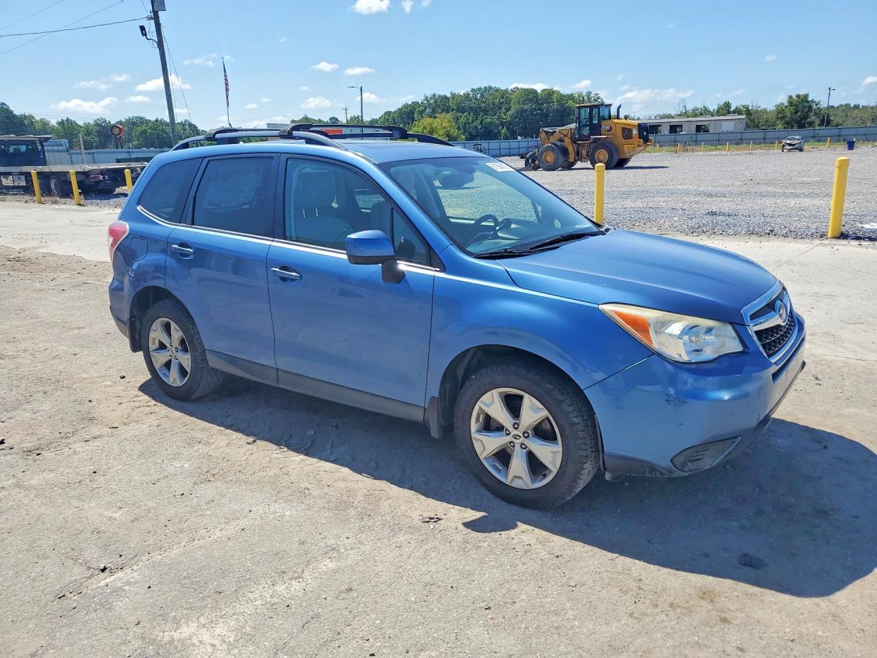 2015 Subaru Forester 2.5i Premium Blue vin: JF2SJAFC0FH580746