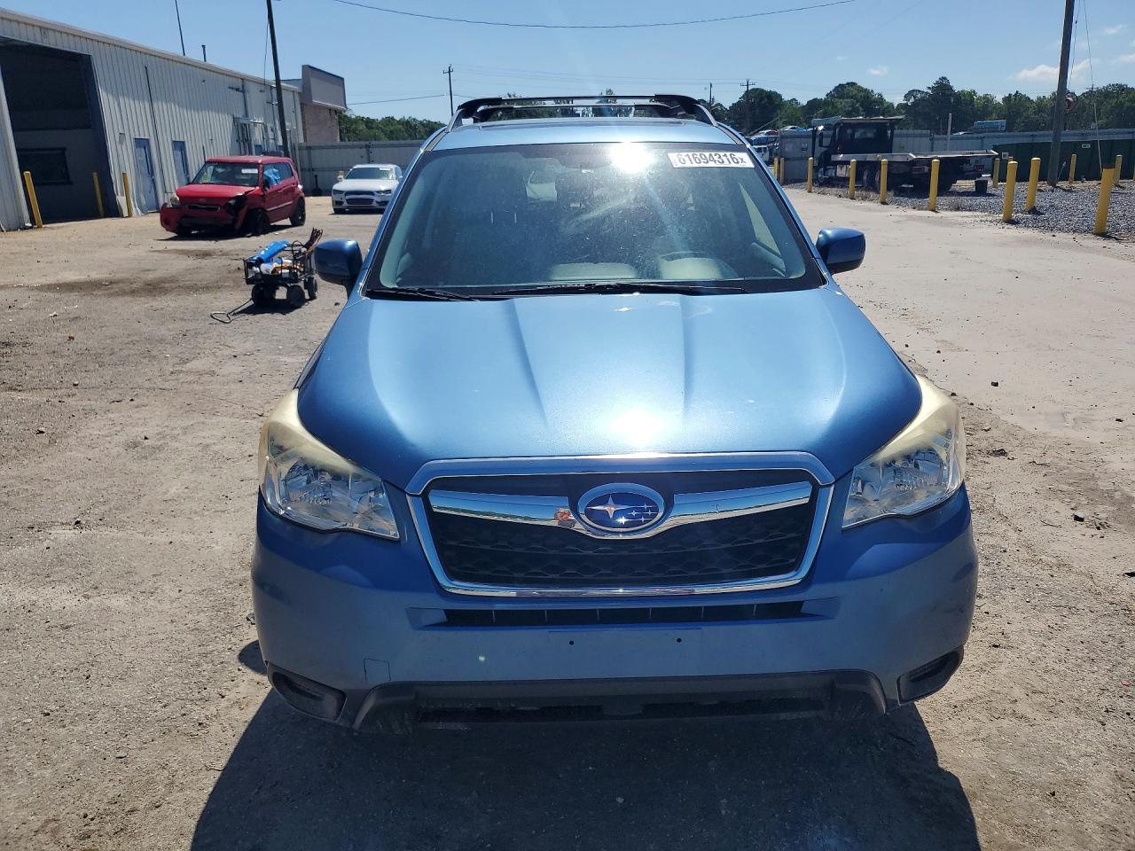 2015 Subaru Forester 2.5i Premium Blue vin: JF2SJAFC0FH580746