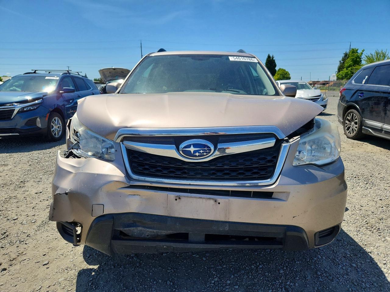 2015 Subaru Forester 2.5i Premium Tan vin: JF2SJAFC1FH435604