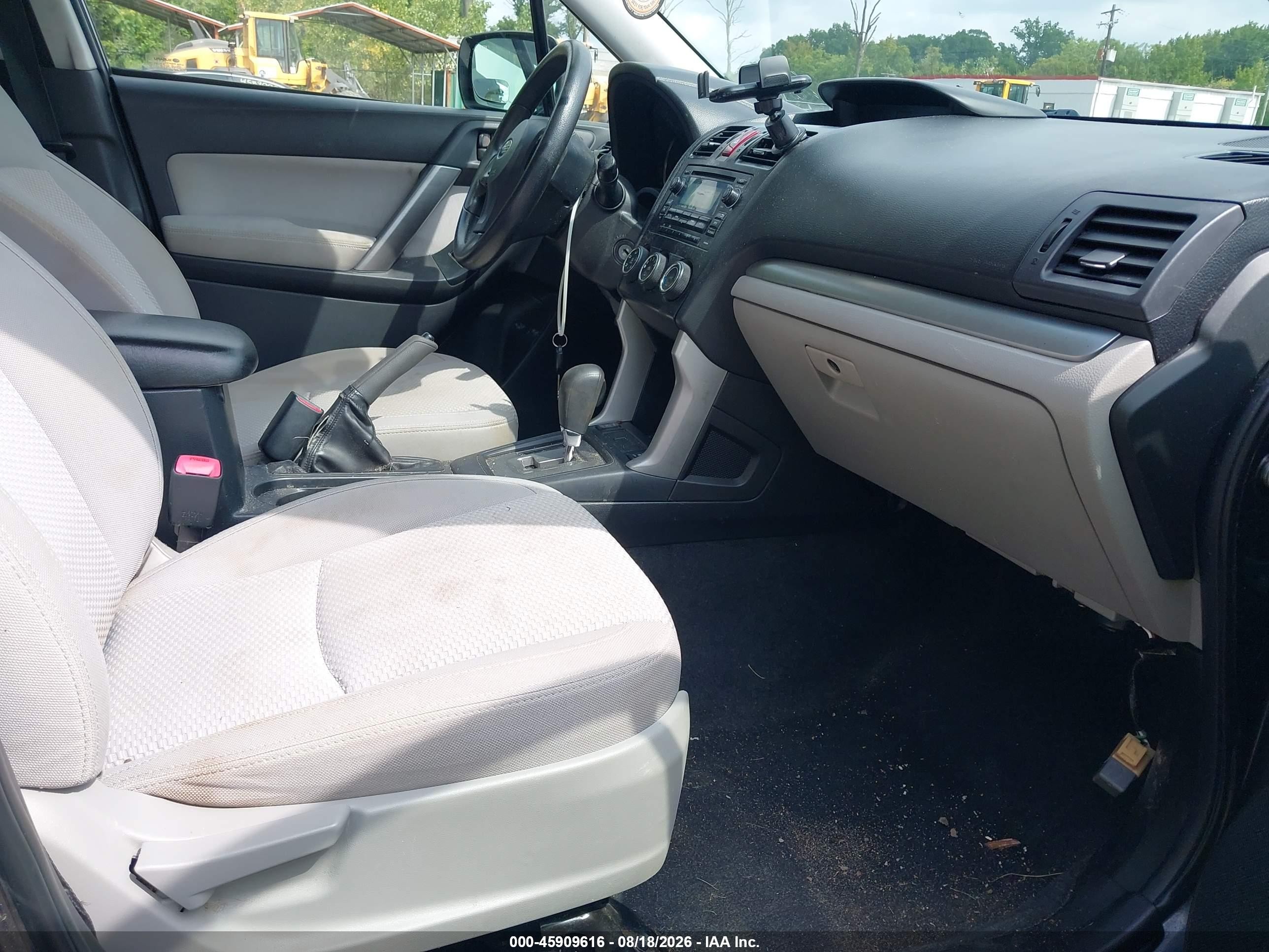 2015 Subaru Forester 2.5i Premium Серый vin: JF2SJAFC2FH507555