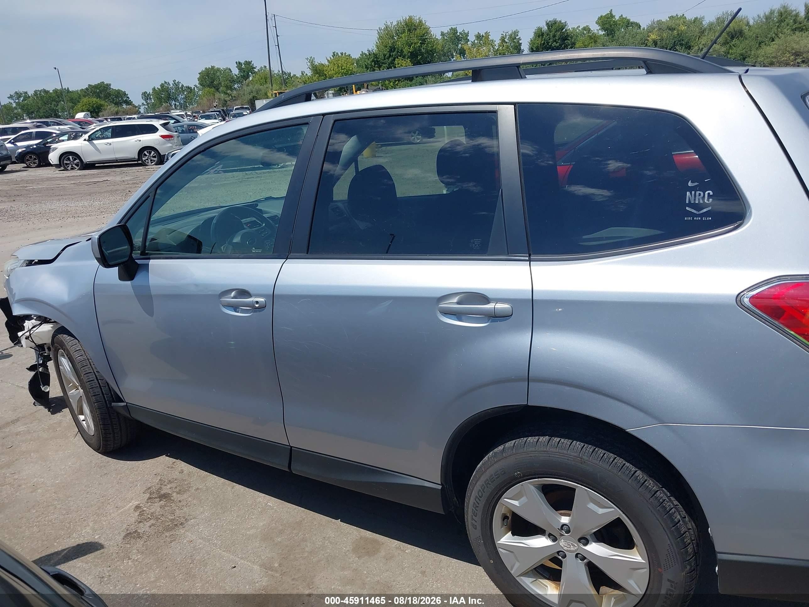 2015 Subaru Forester 2.5i Premium Light Blue vin: JF2SJAFC2FH556769