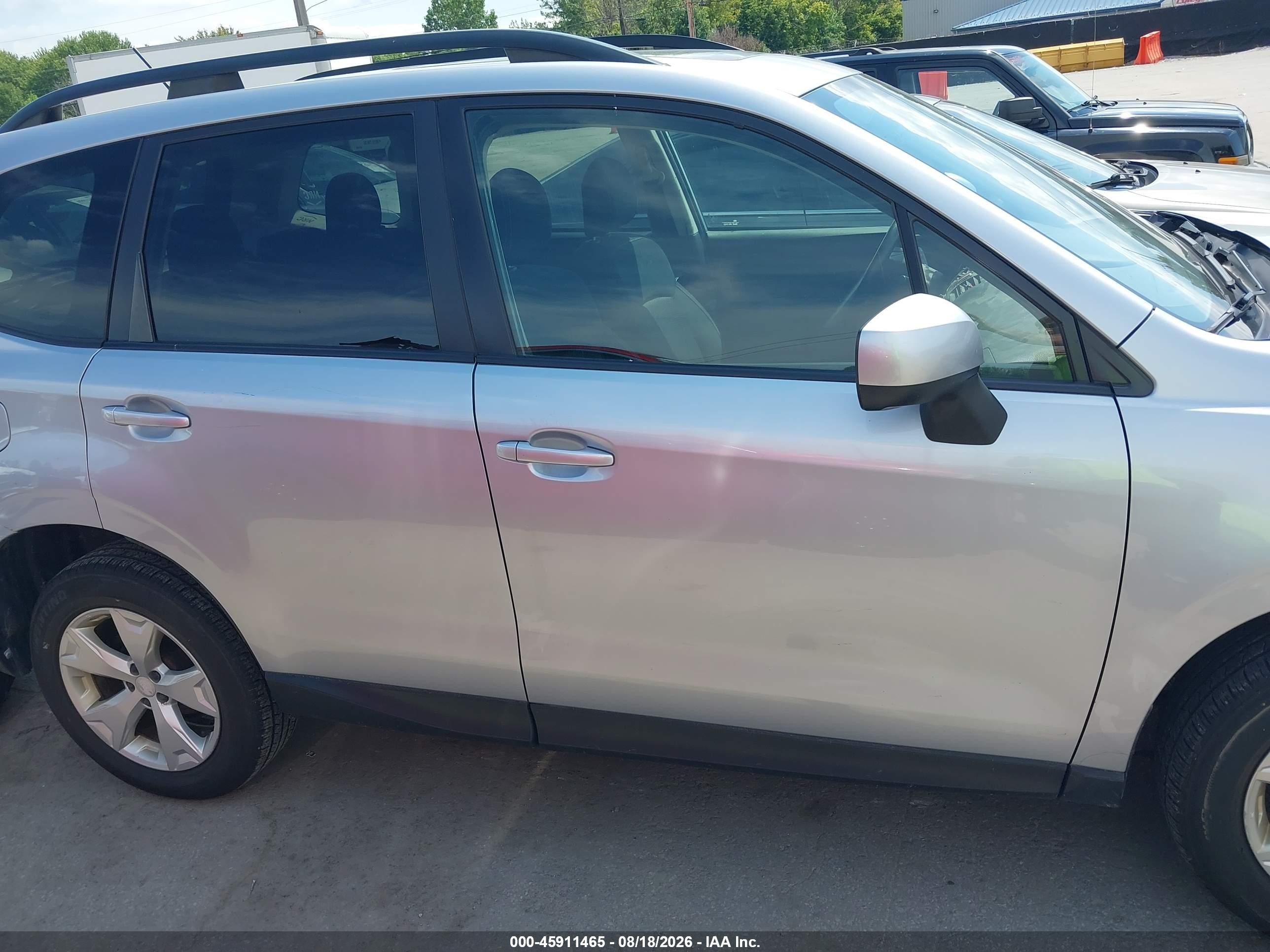 2015 Subaru Forester 2.5i Premium Light Blue vin: JF2SJAFC2FH556769