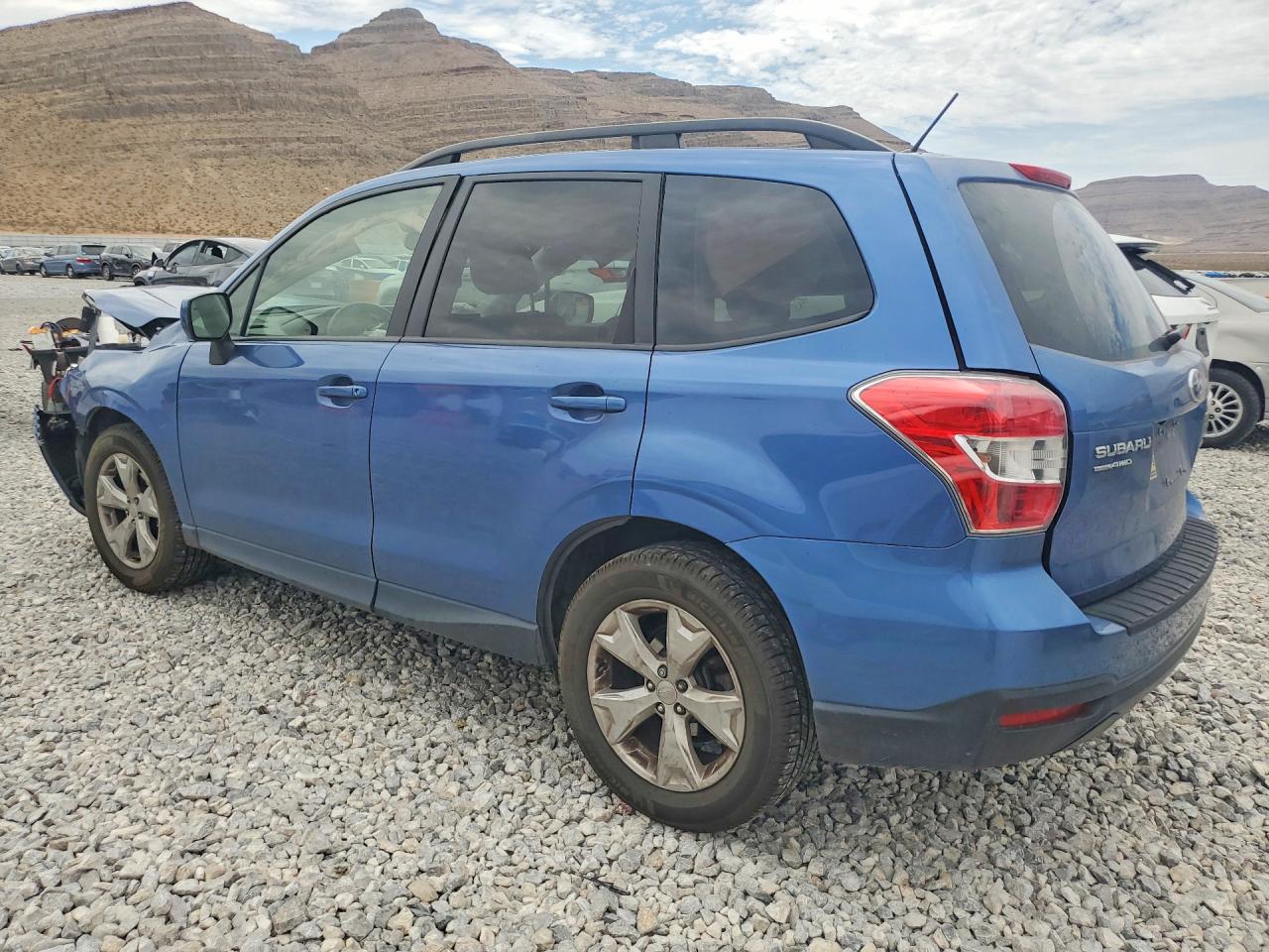 2015 Subaru Forester 2.5i Premium Blue vin: JF2SJAFC3FH451285