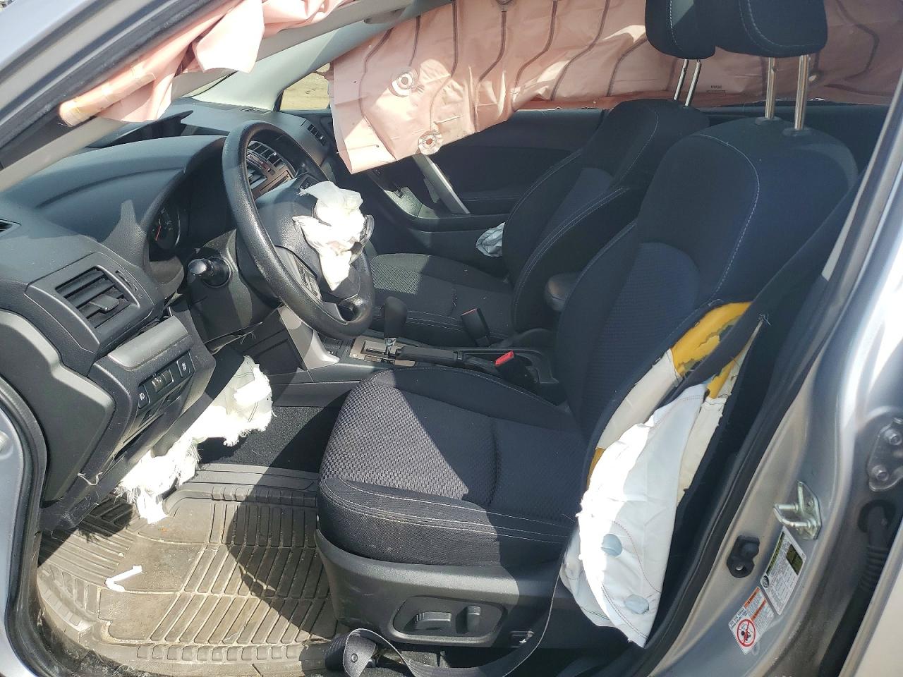 2015 Subaru Forester 2.5i Premium Silver vin: JF2SJAFC4FH817240