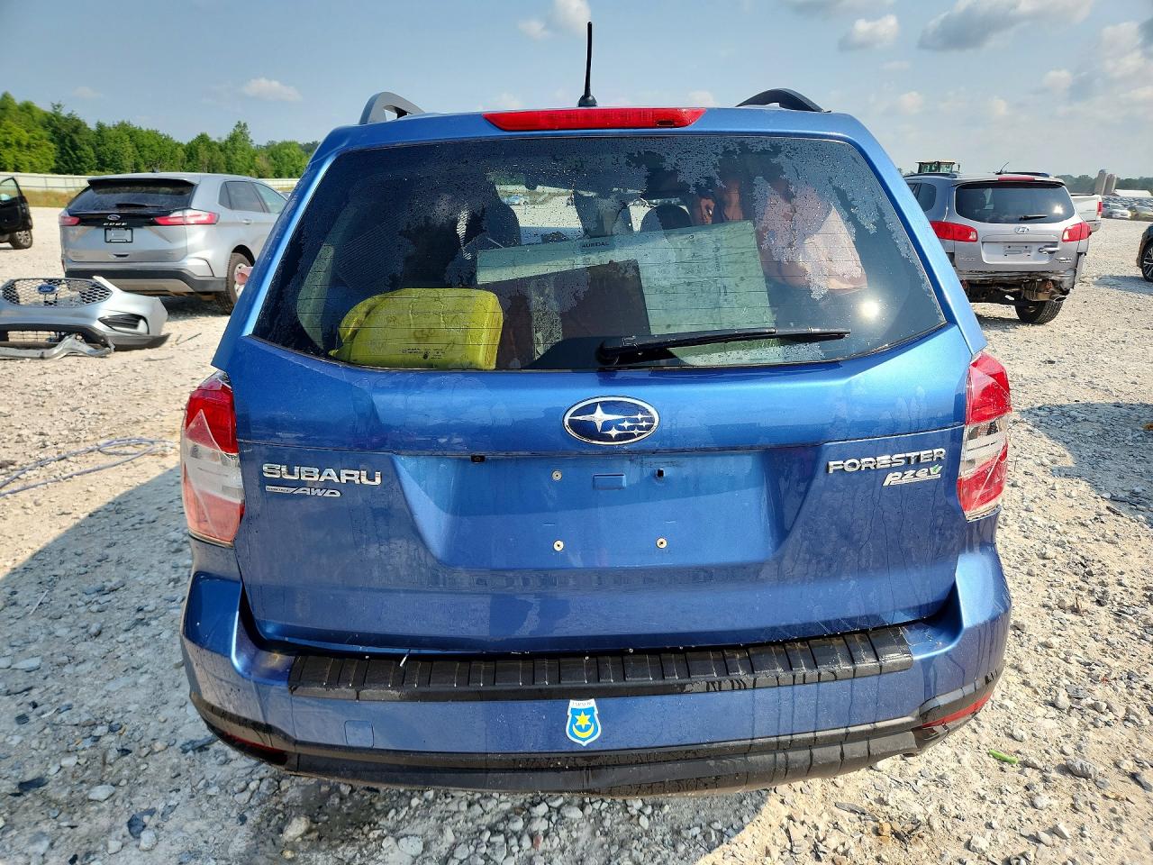 2015 Subaru Forester 2.5i Premium Синий vin: JF2SJAFC5FH502141