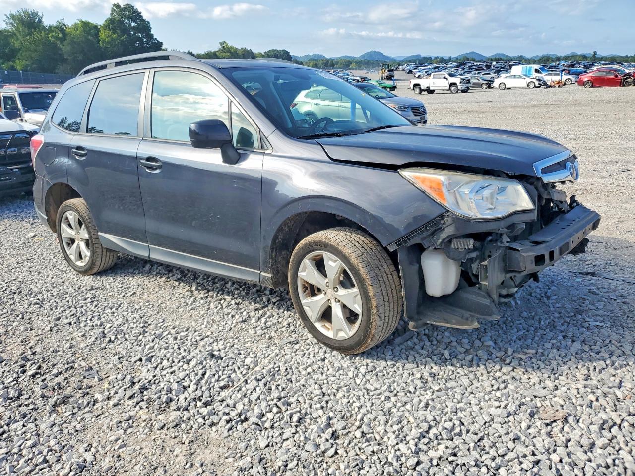 2015 Subaru Forester 2.5i Premium Charcoal vin: JF2SJAFC6FH525587