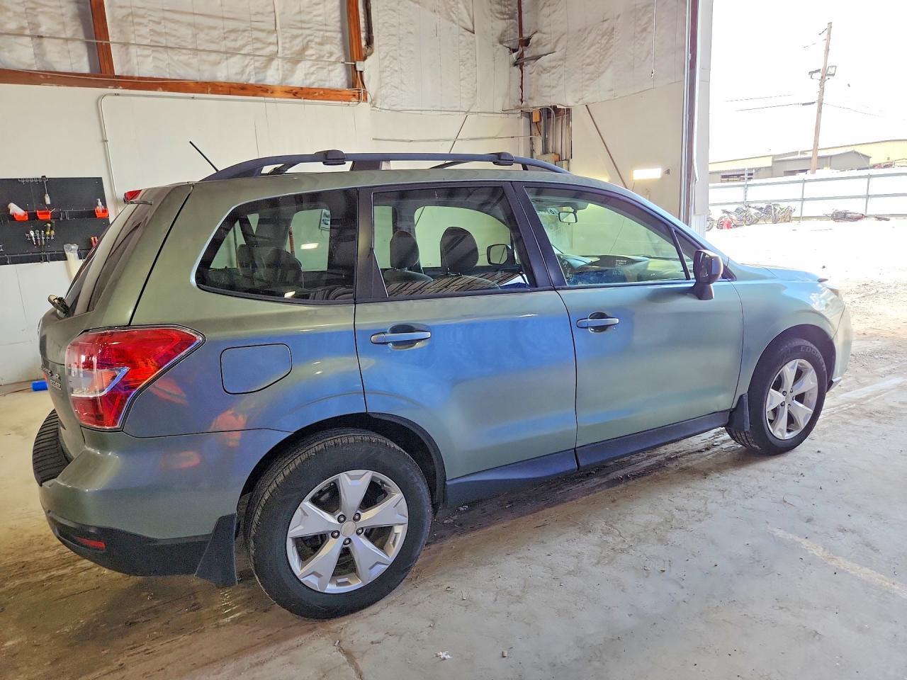 2015 Subaru Forester 2.5i Premium Green vin: JF2SJAFC8FH544898