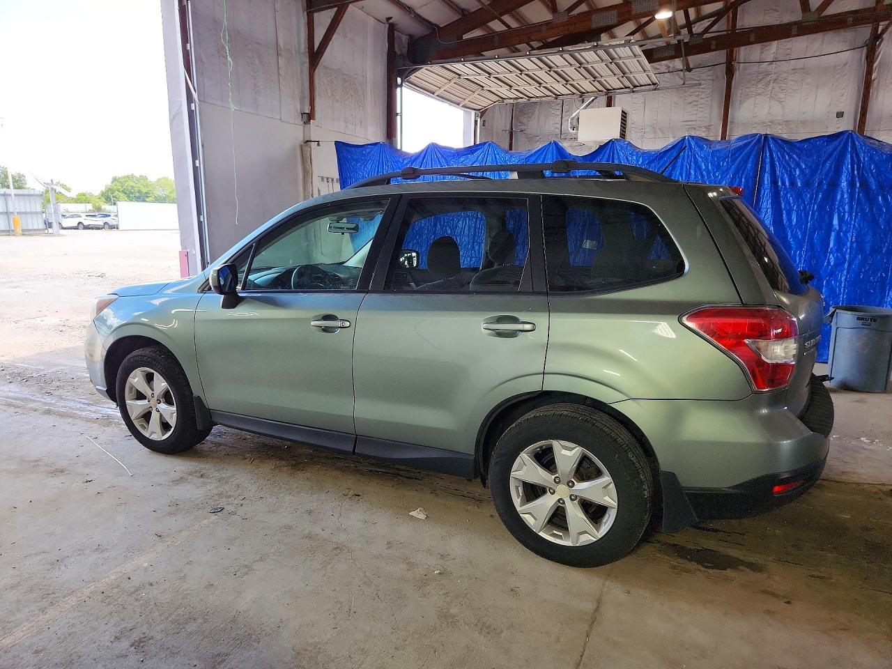 2015 Subaru Forester 2.5i Premium Green vin: JF2SJAFC8FH544898