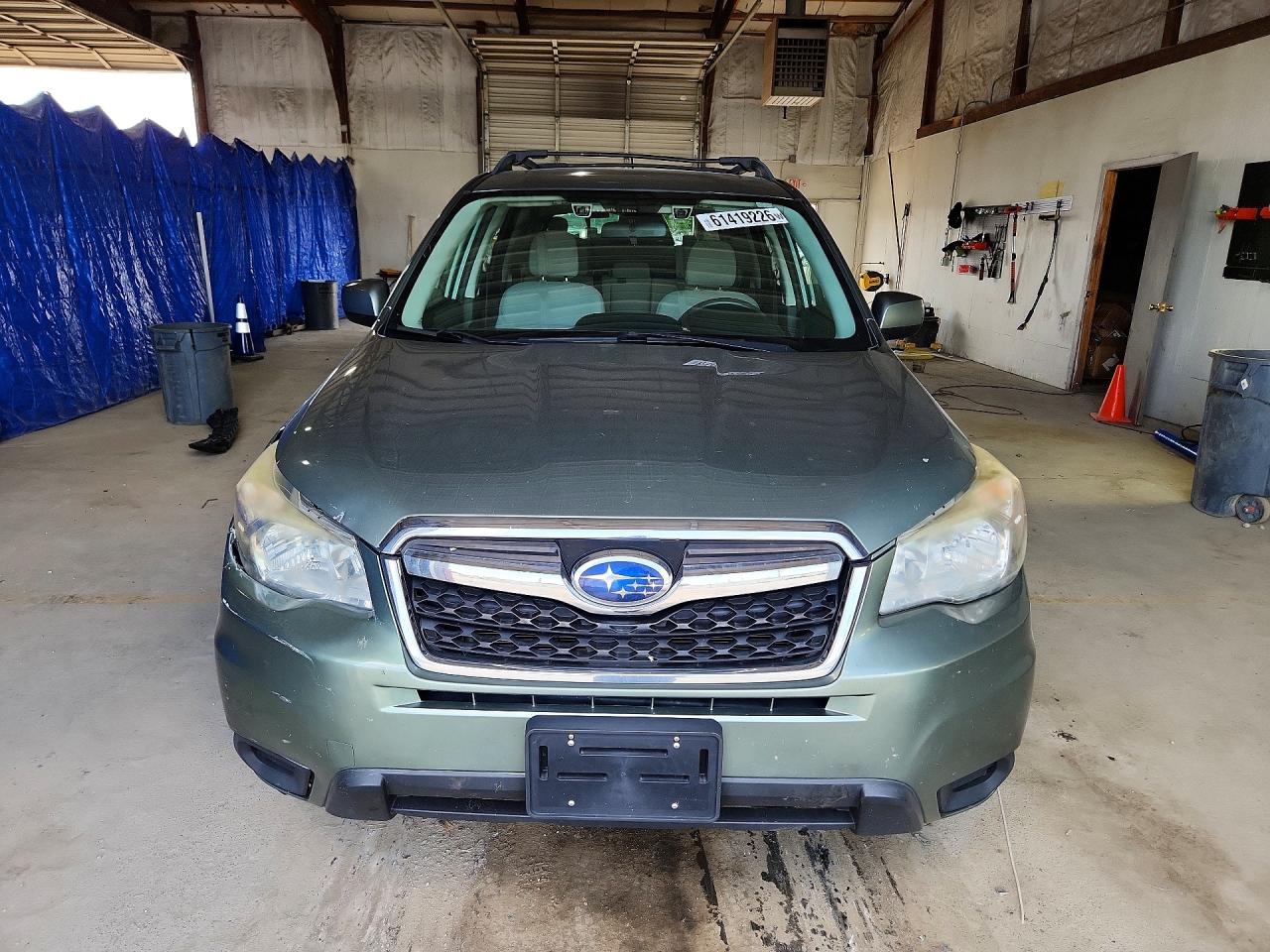 2015 Subaru Forester 2.5i Premium Green vin: JF2SJAFC8FH544898