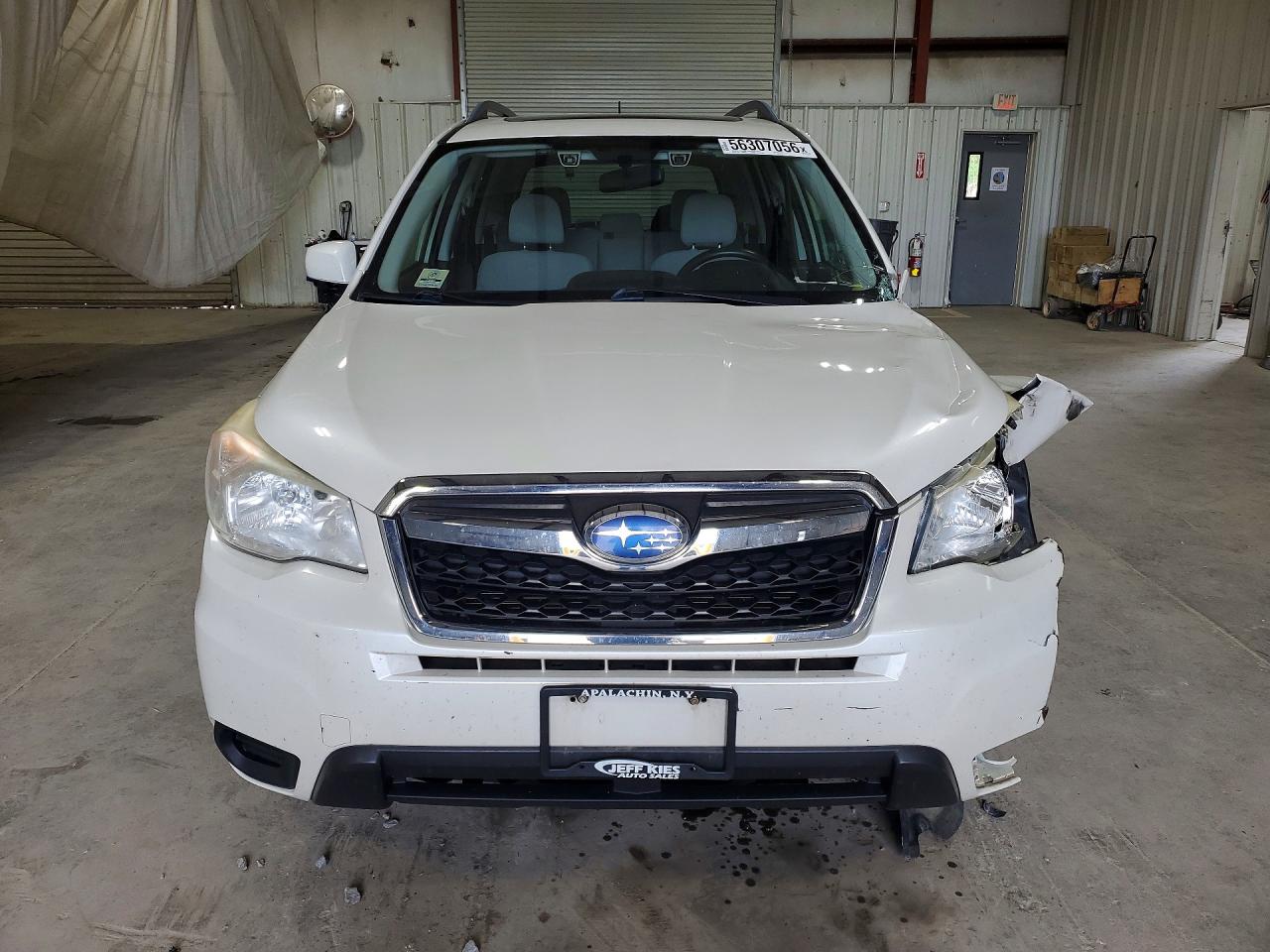 2015 Subaru Forester 2.5i Premium Белый vin: JF2SJAFC9FH440078