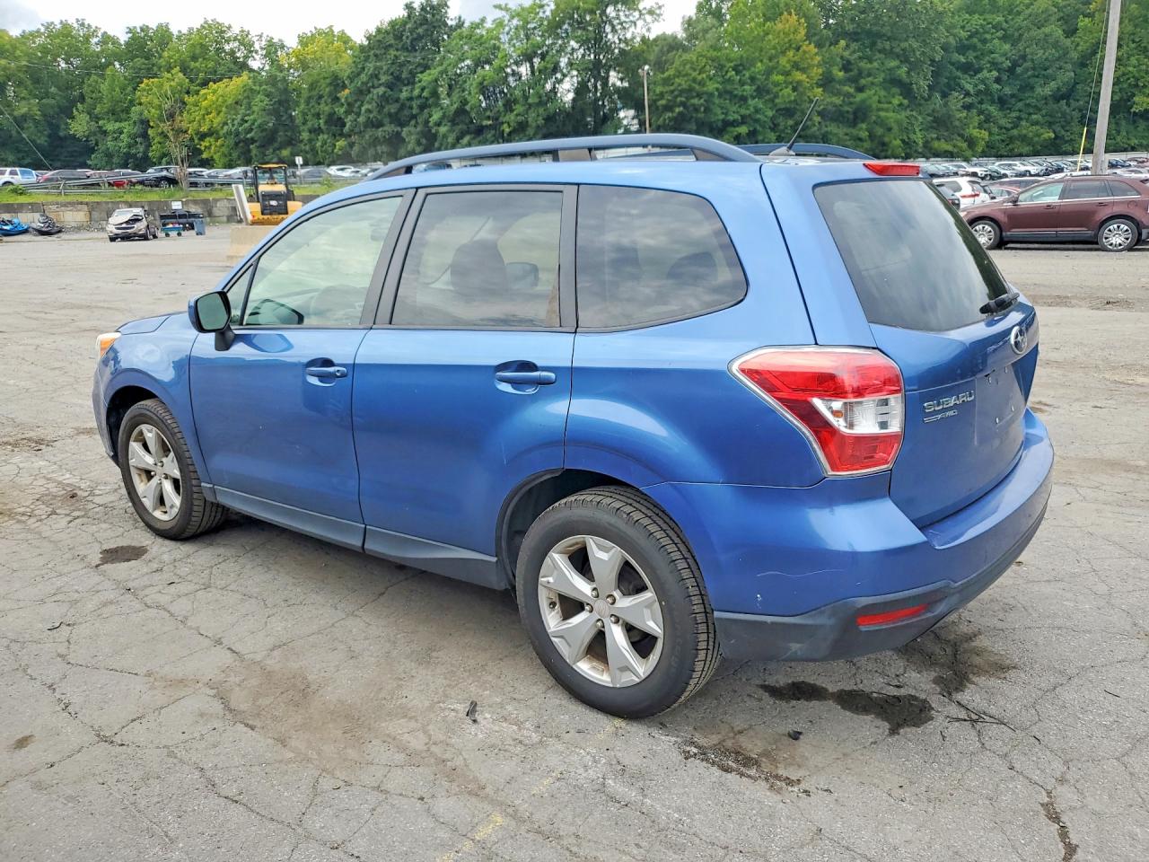 2015 Subaru Forester 2.5i Premium Blue vin: JF2SJAFC9FH558325