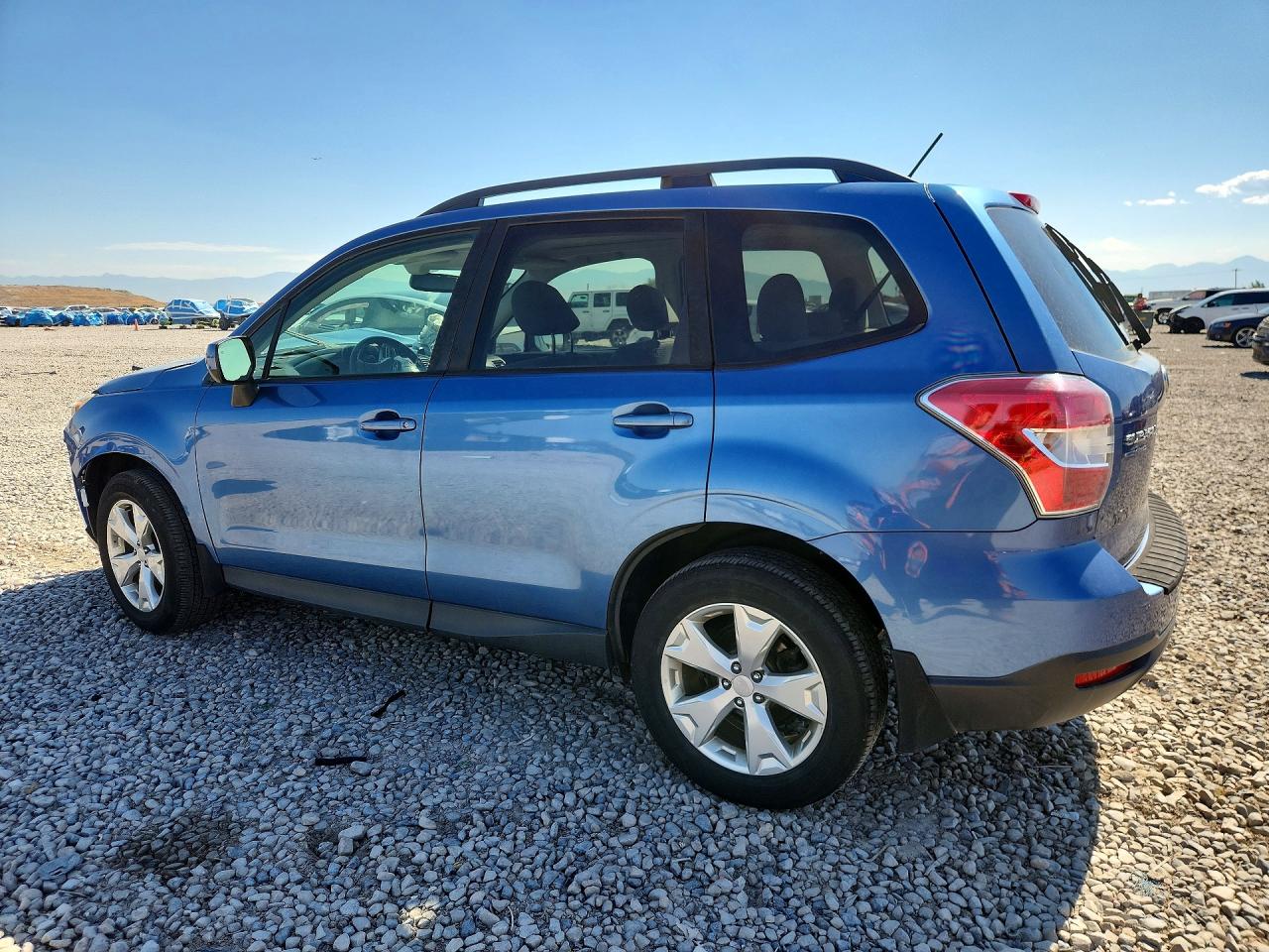 2015 Subaru Forester 2.5i Premium Blue vin: JF2SJAFC9FH570121