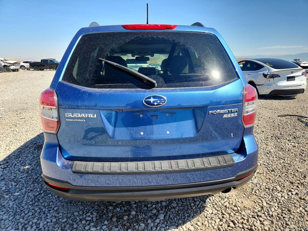 2015 Subaru Forester 2.5i Premium Blue vin: JF2SJAFC9FH570121