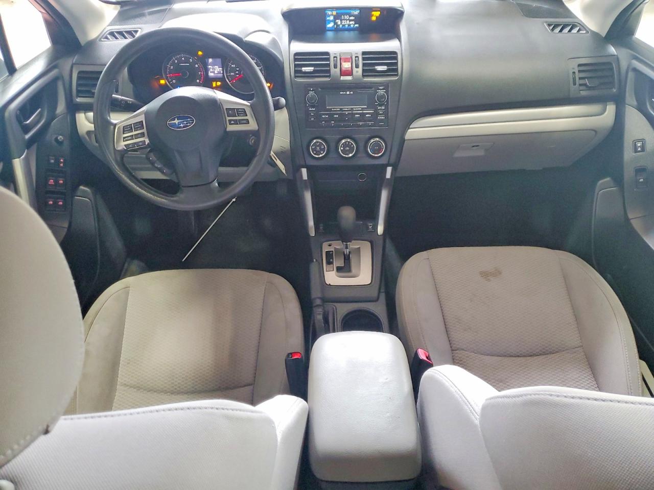 2015 Subaru Forester 2.5i Premium Silver vin: JF2SJAFC9FH578414