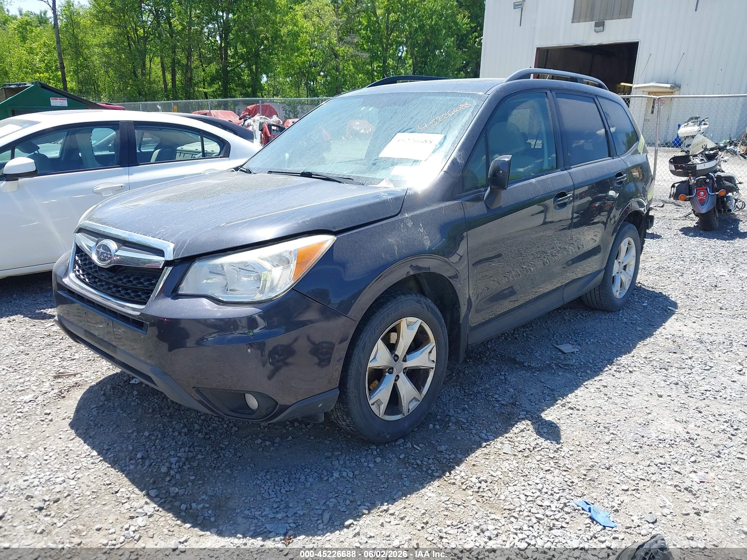 2014 Subaru Forester 2.5i Premium Black vin: JF2SJAGC0EH421061