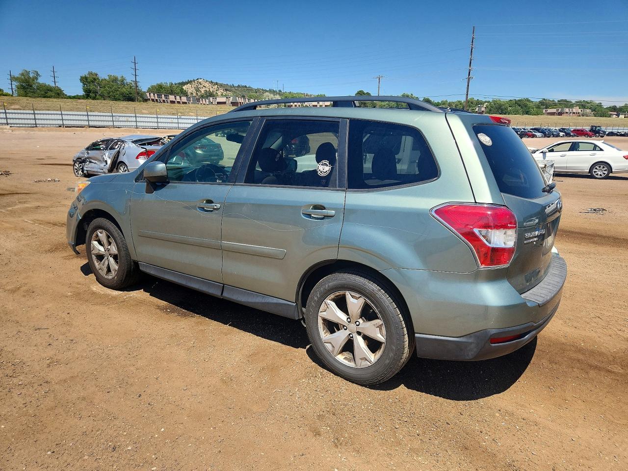 2014 Subaru Forester 2.5i Premium Green vin: JF2SJAGC0EH494110