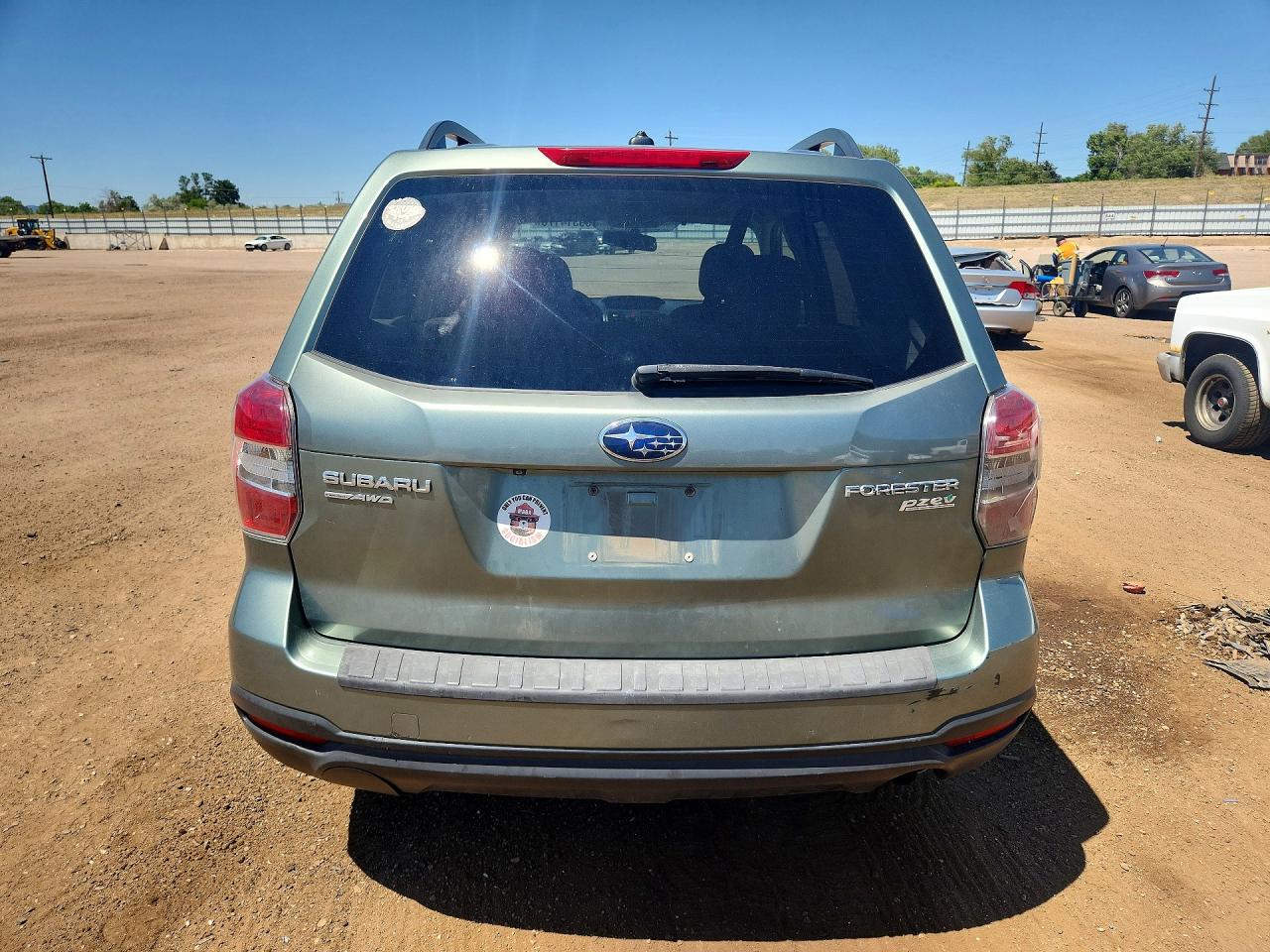 2014 Subaru Forester 2.5i Premium Green vin: JF2SJAGC0EH494110