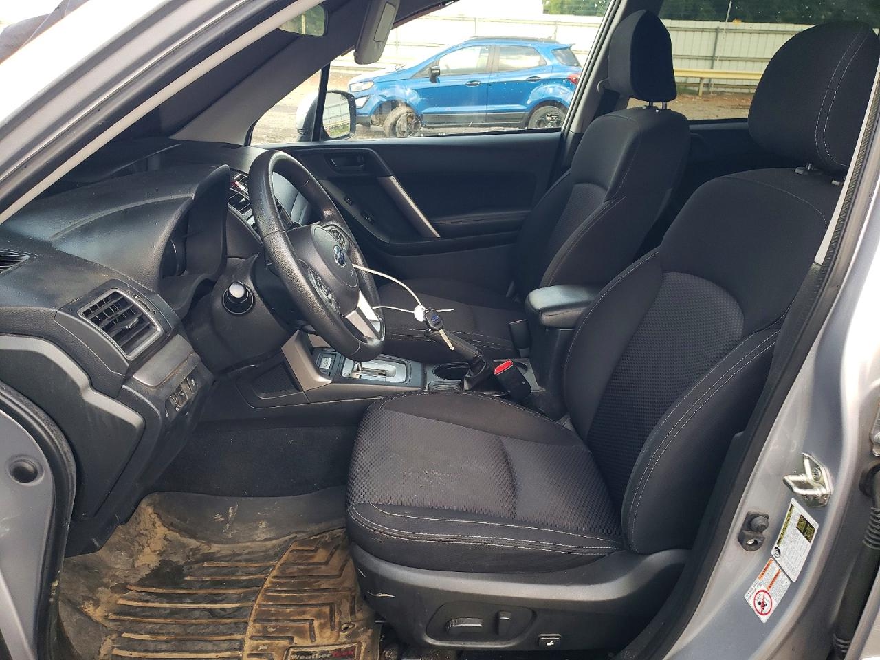 2017 Subaru Forester 2.5i Premium Silver vin: JF2SJAGC0HH543200