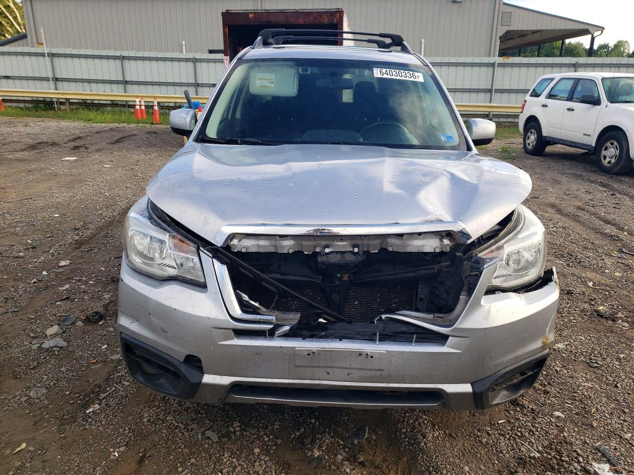 2017 Subaru Forester 2.5i Premium Silver vin: JF2SJAGC0HH543200