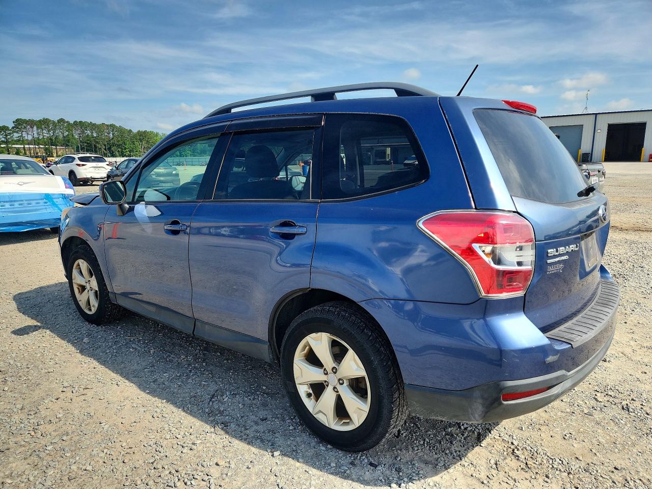 2014 Subaru Forester 2.5i Premium Blue vin: JF2SJAGC1EH510332