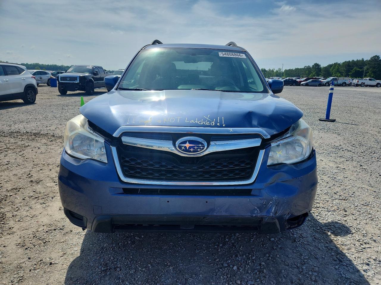 2014 Subaru Forester 2.5i Premium Blue vin: JF2SJAGC1EH510332