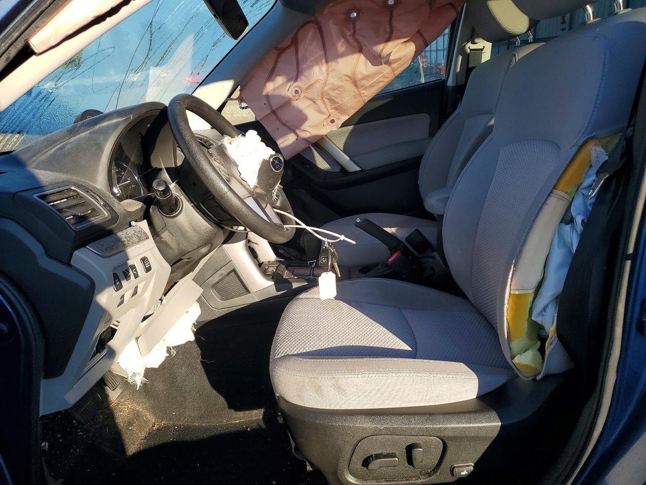 2017 Subaru Forester 2.5i Premium Синий vin: JF2SJAGC1HH507869
