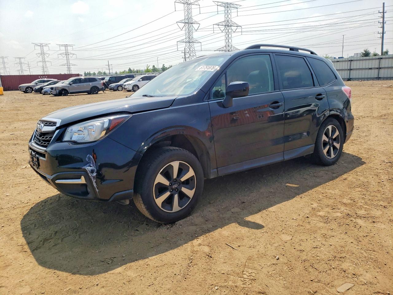 2018 Subaru Forester 2.5i Premium Black vin: JF2SJAGC1JH466942