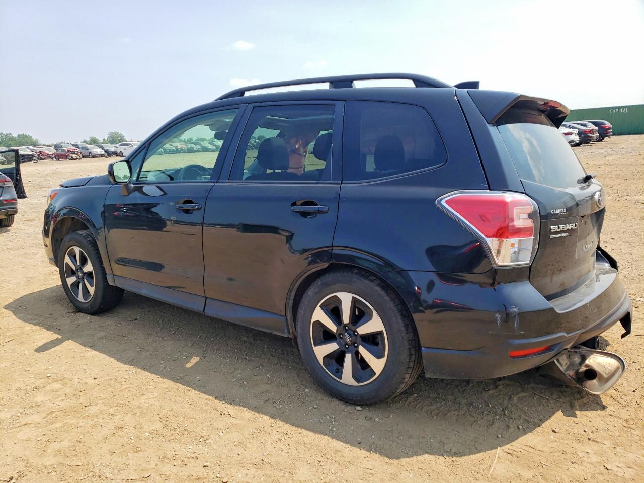 2018 Subaru Forester 2.5i Premium Black vin: JF2SJAGC1JH466942