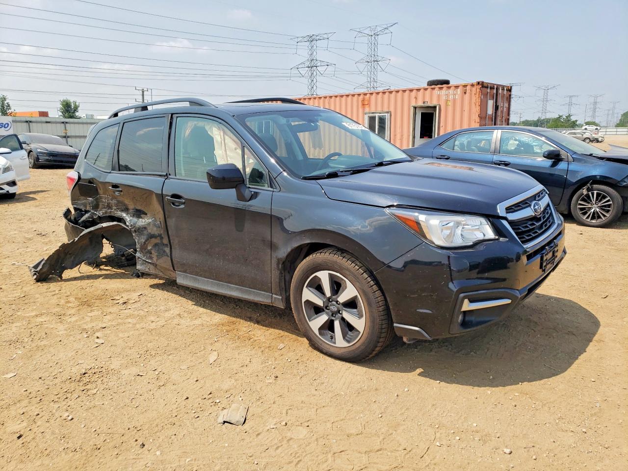 2018 Subaru Forester 2.5i Premium Black vin: JF2SJAGC1JH466942