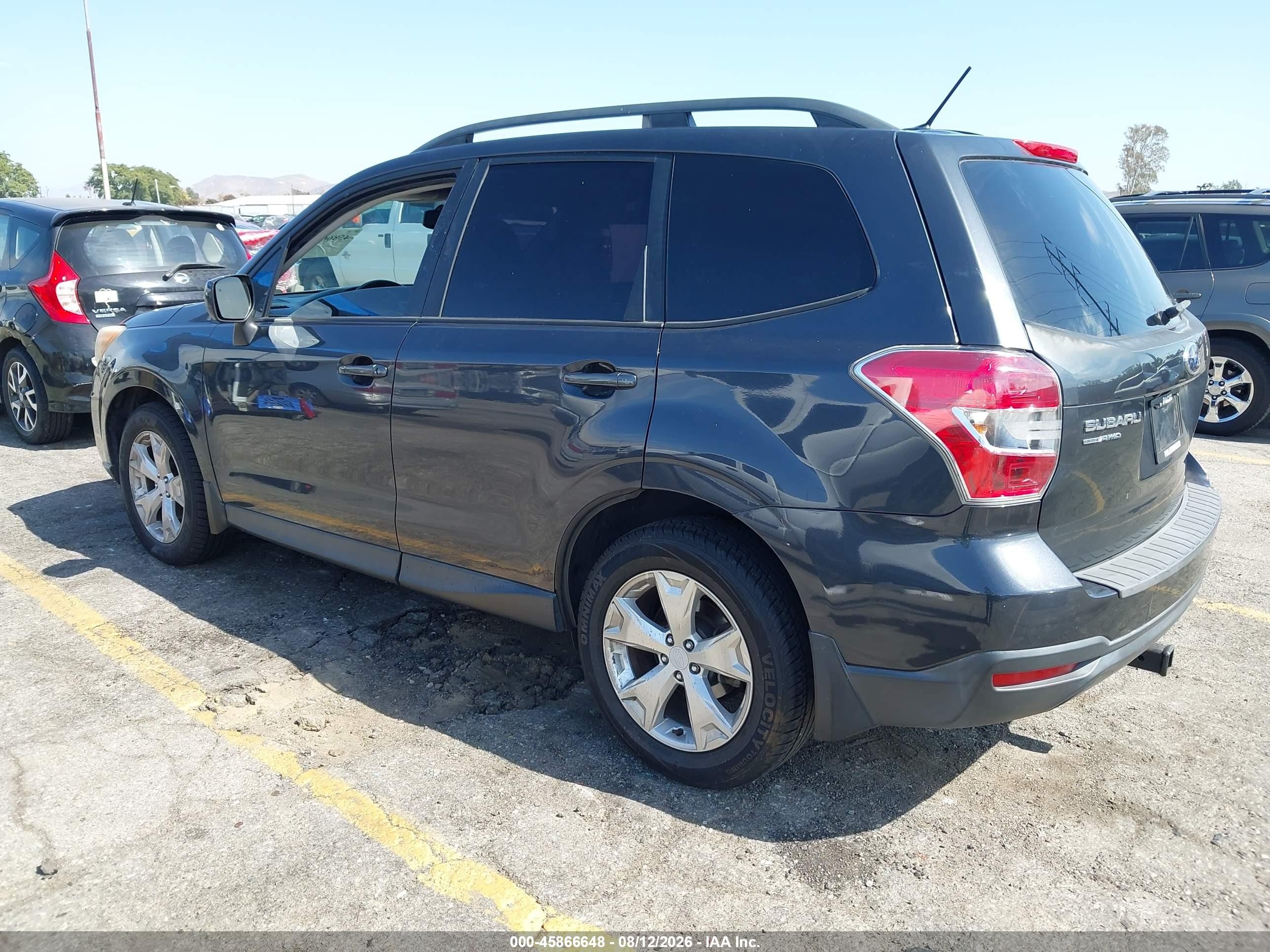 2014 Subaru Forester 2.5i Premium Brown vin: JF2SJAGC2EH427931