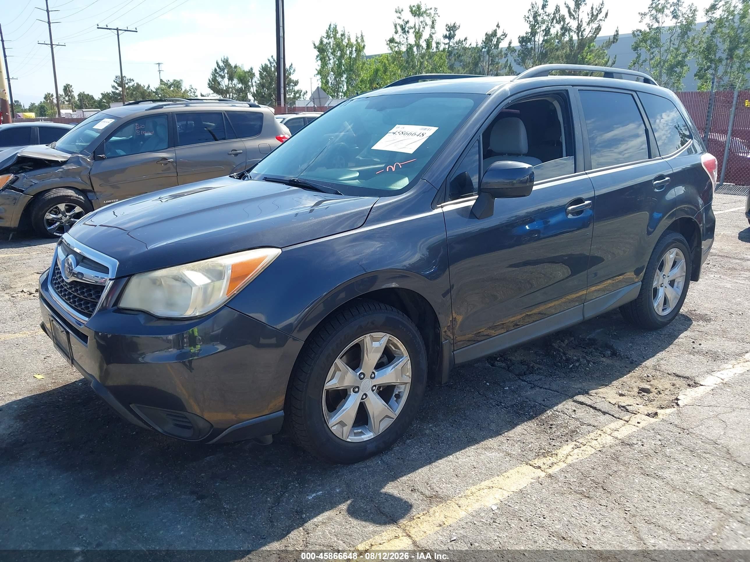2014 Subaru Forester 2.5i Premium Brown vin: JF2SJAGC2EH427931