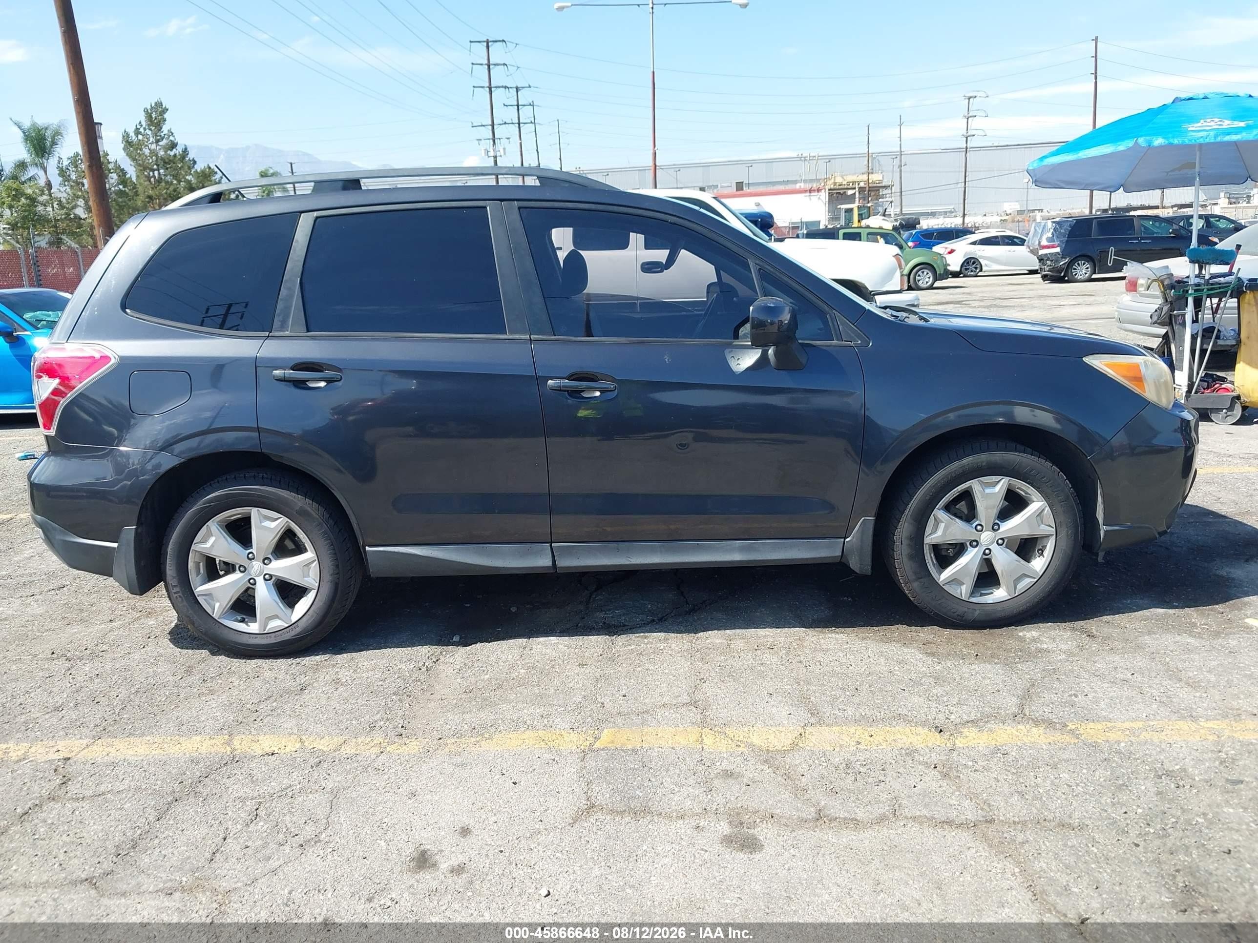2014 Subaru Forester 2.5i Premium Brown vin: JF2SJAGC2EH427931