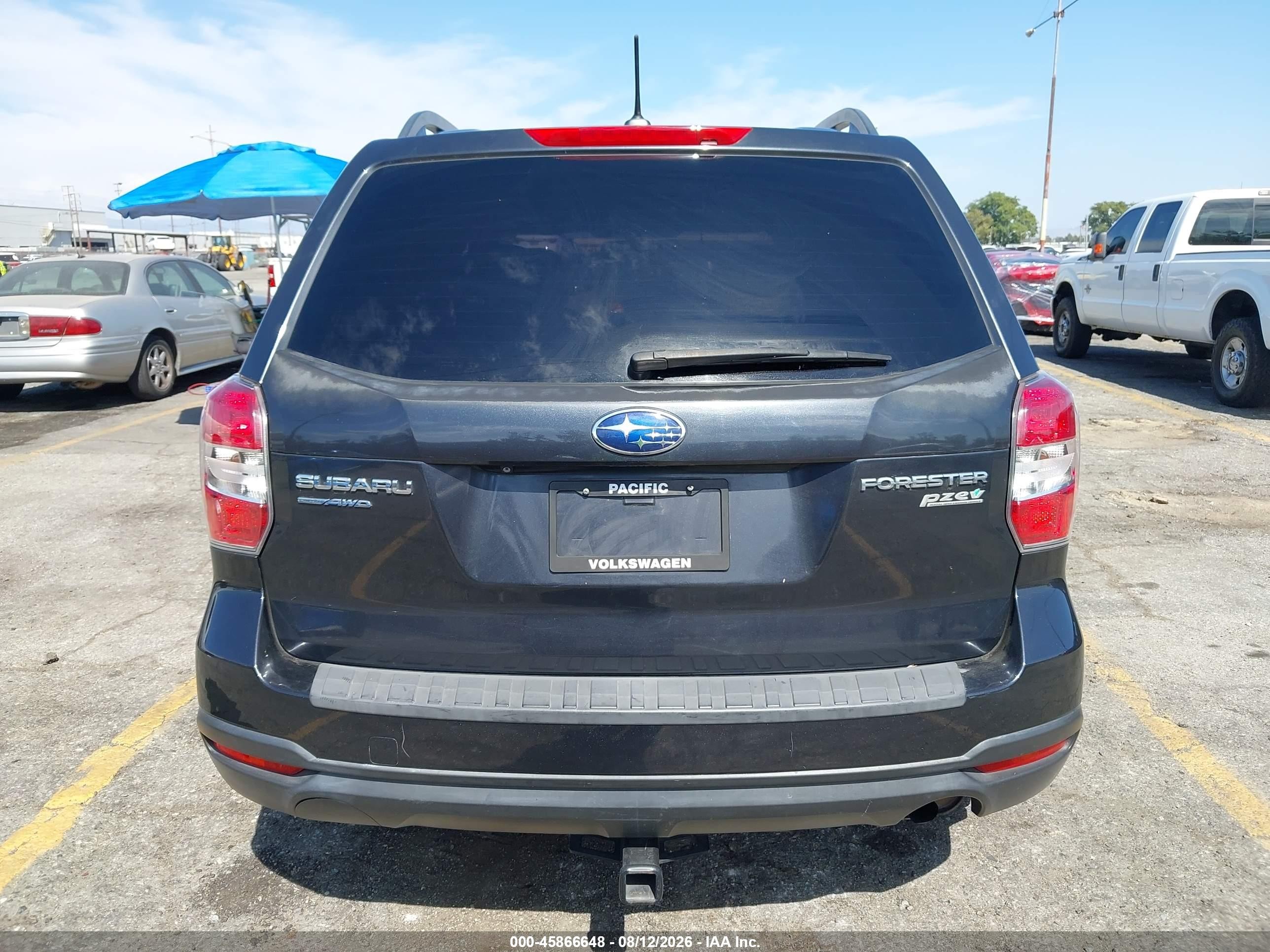 2014 Subaru Forester 2.5i Premium Brown vin: JF2SJAGC2EH427931