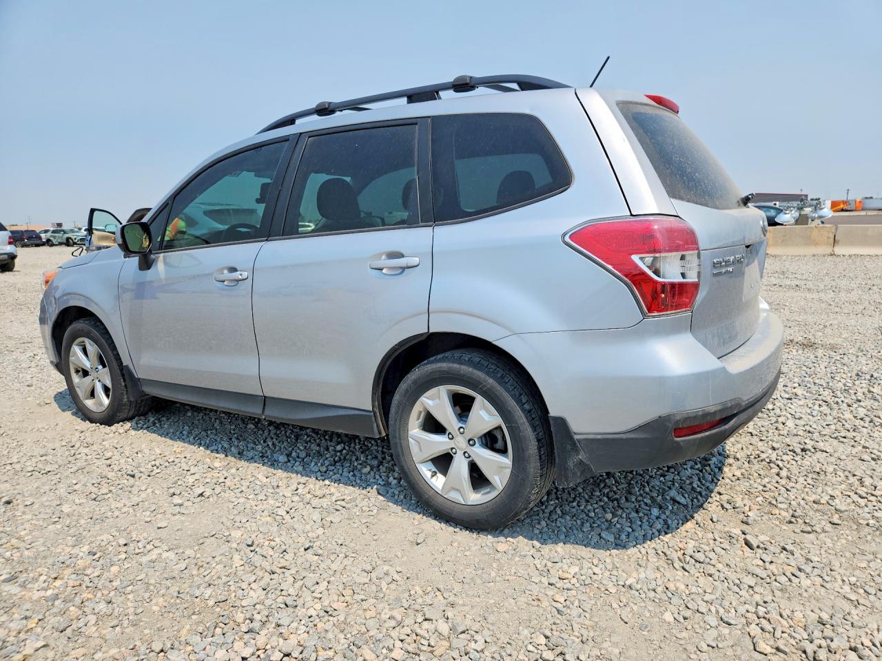 2014 Subaru Forester 2.5i Premium Silver vin: JF2SJAGC2EH528760