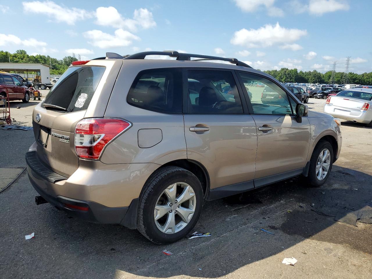 2016 Subaru Forester 2.5i Premium Коричневый vin: JF2SJAGC2GH418522