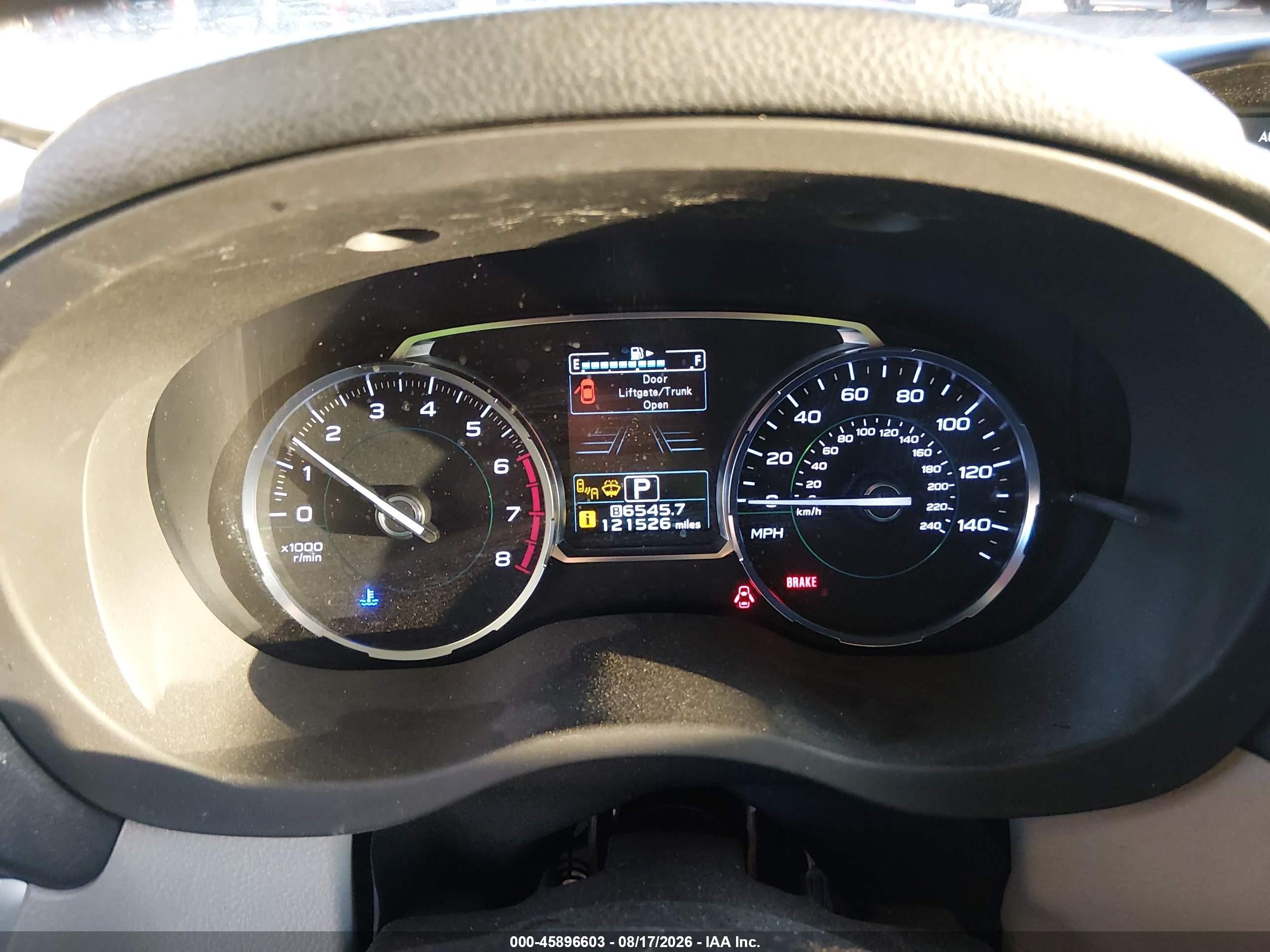 2017 Subaru Forester 2.5i Premium White vin: JF2SJAGC2HH472243