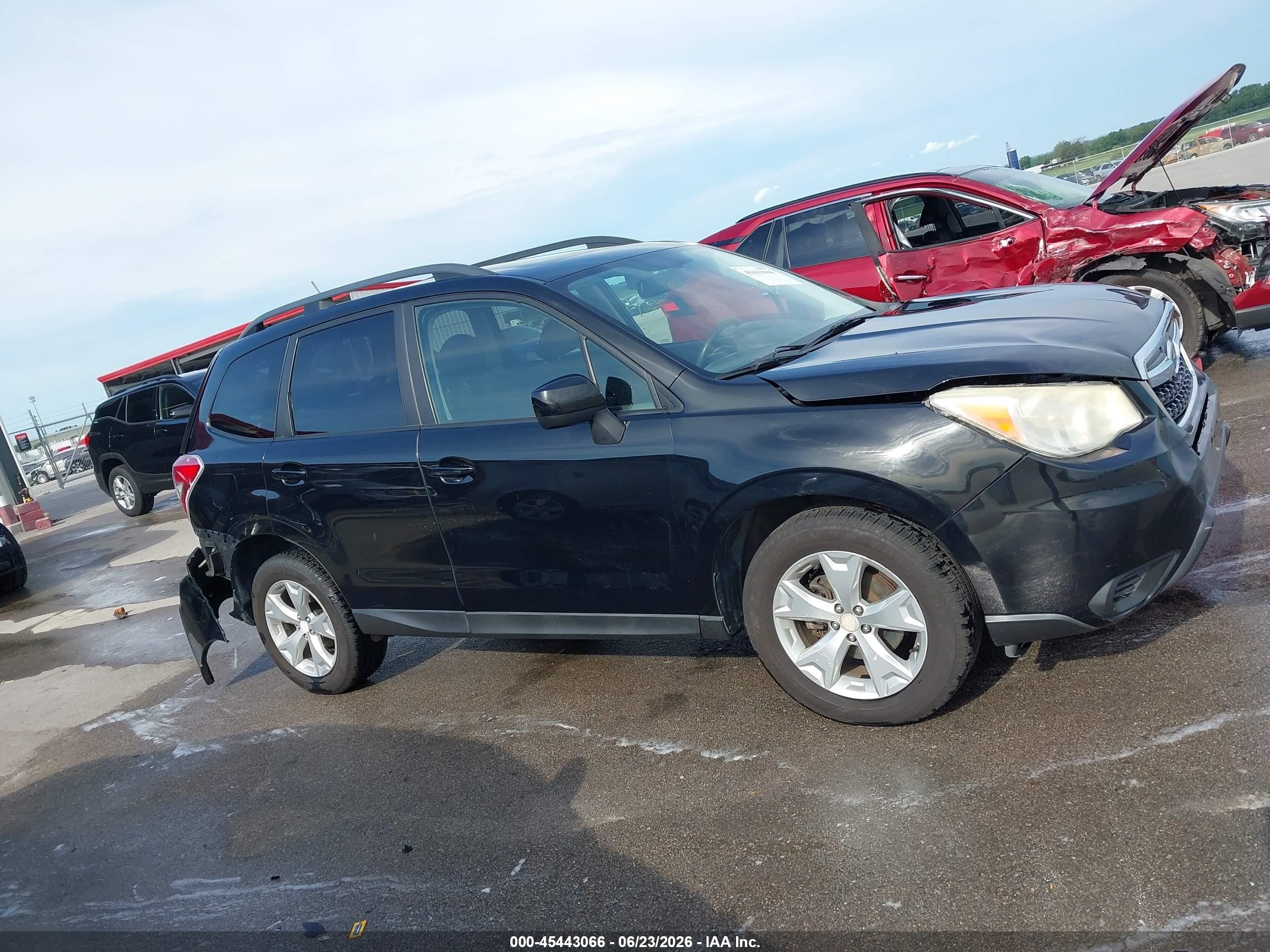 2014 Subaru Forester 2.5i Premium Black vin: JF2SJAGC3EH416310