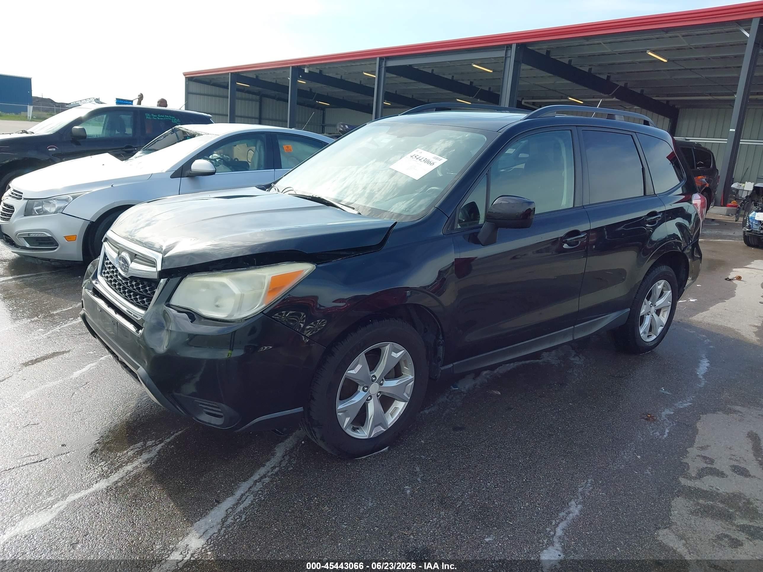 2014 Subaru Forester 2.5i Premium Black vin: JF2SJAGC3EH416310
